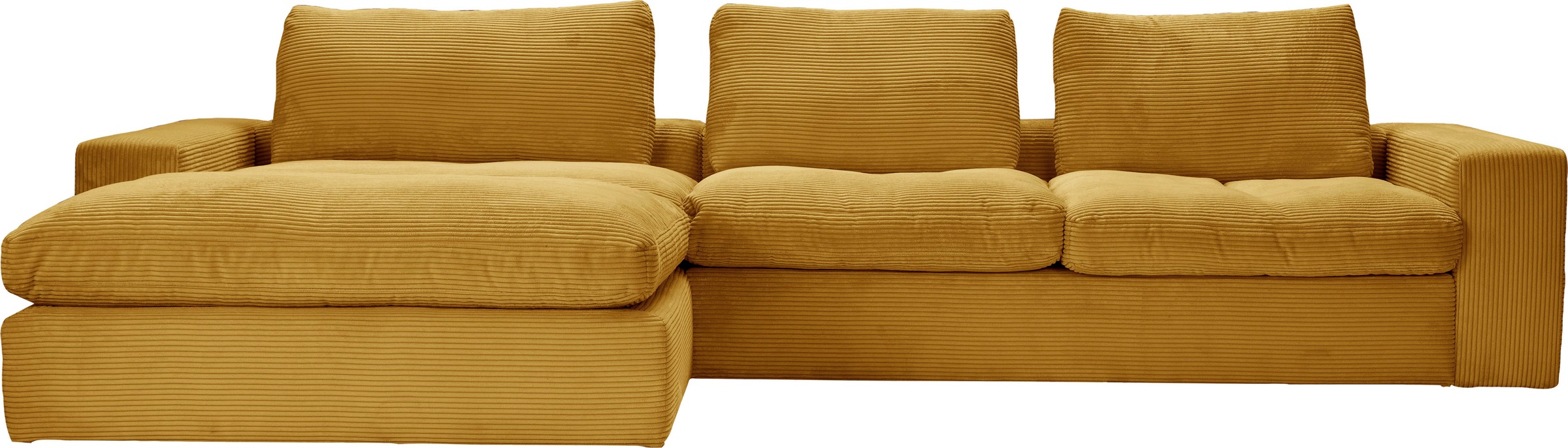 alina Ecksofa »Sandy«, mit Recamiere, in modernem Cordstoff