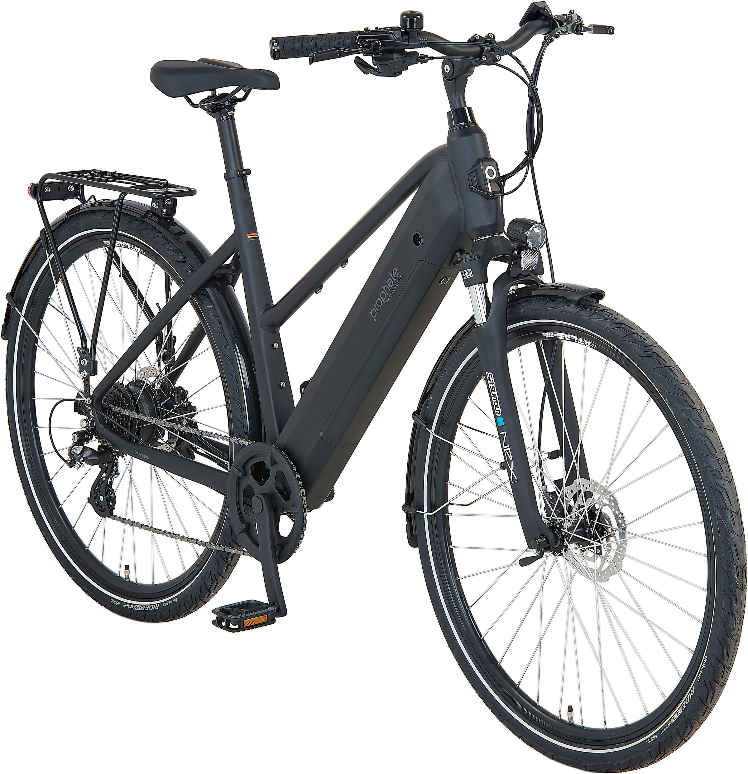 Prophete E-Bike »Prophete E-Bike Entdecker 2.8«, 8 Gang, Shimano, Altus, Heckmotor 250 W, Pedelec