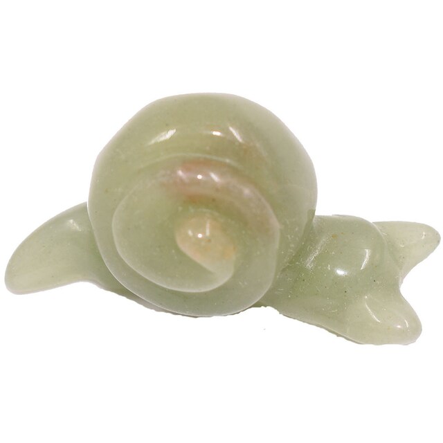 online - zu kaufen Tierfigur Geschenk Edelstein Jade«, Farbstein jedem Dekofigur Weihnachten! Anlass »Schmuck Schnecke Perfekt Geburtstag, Firetti