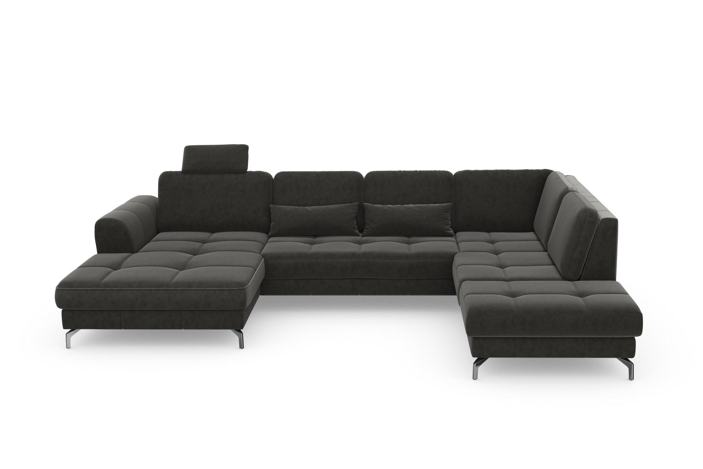 sit&more Wohnlandschaft »Bendigo U-Form« inklusive Sitztiefenverstellung, B günstig online kaufen