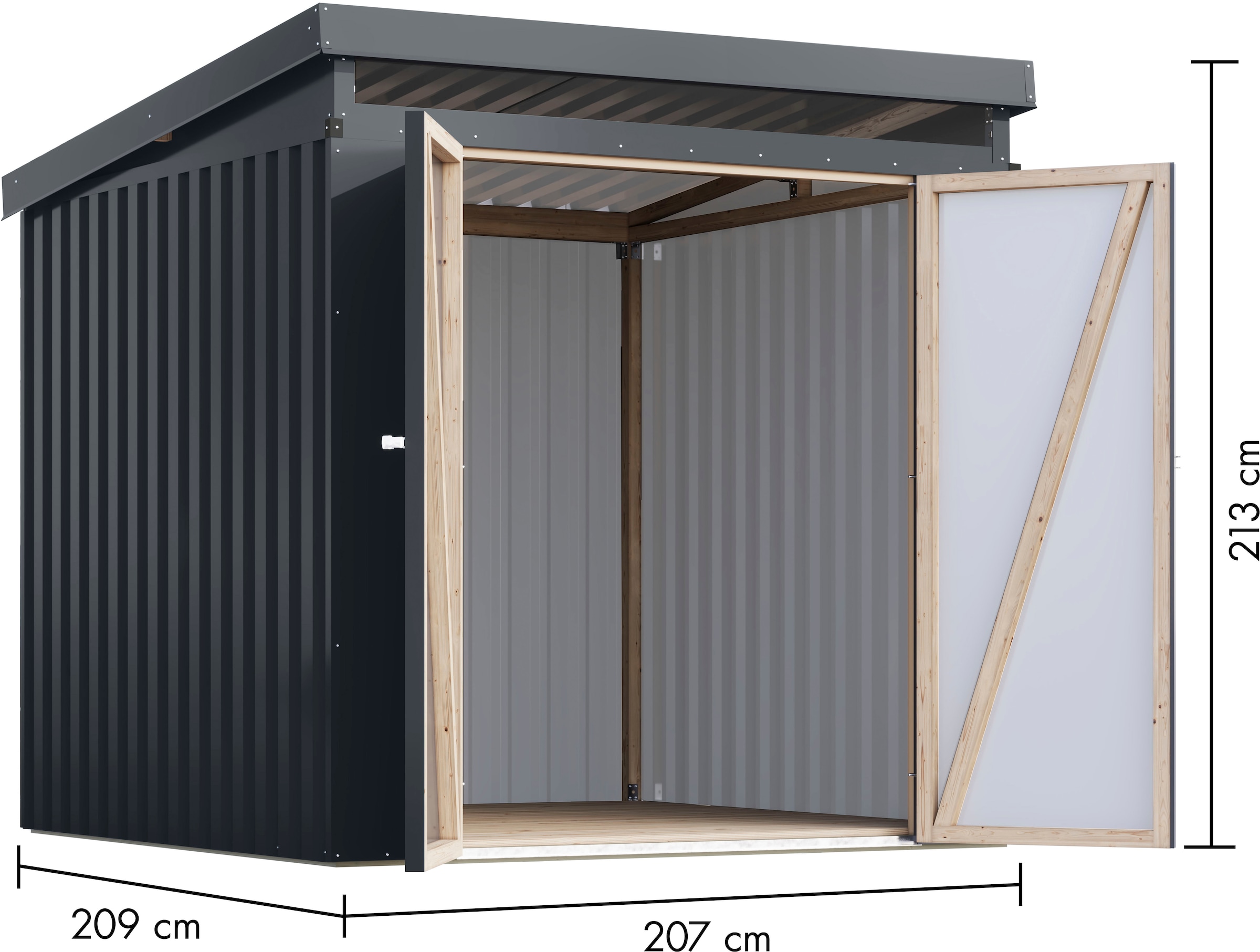 Karibu Gerätehaus »Argonium 2«