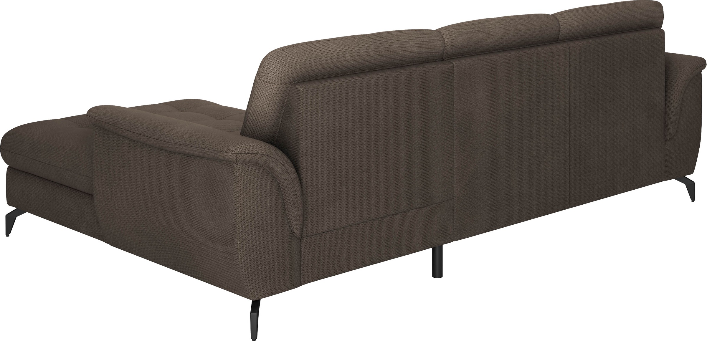 sit&more Ecksofa »Zora L-Form«, wahlweise mit Bettfunktion und Bettkasten