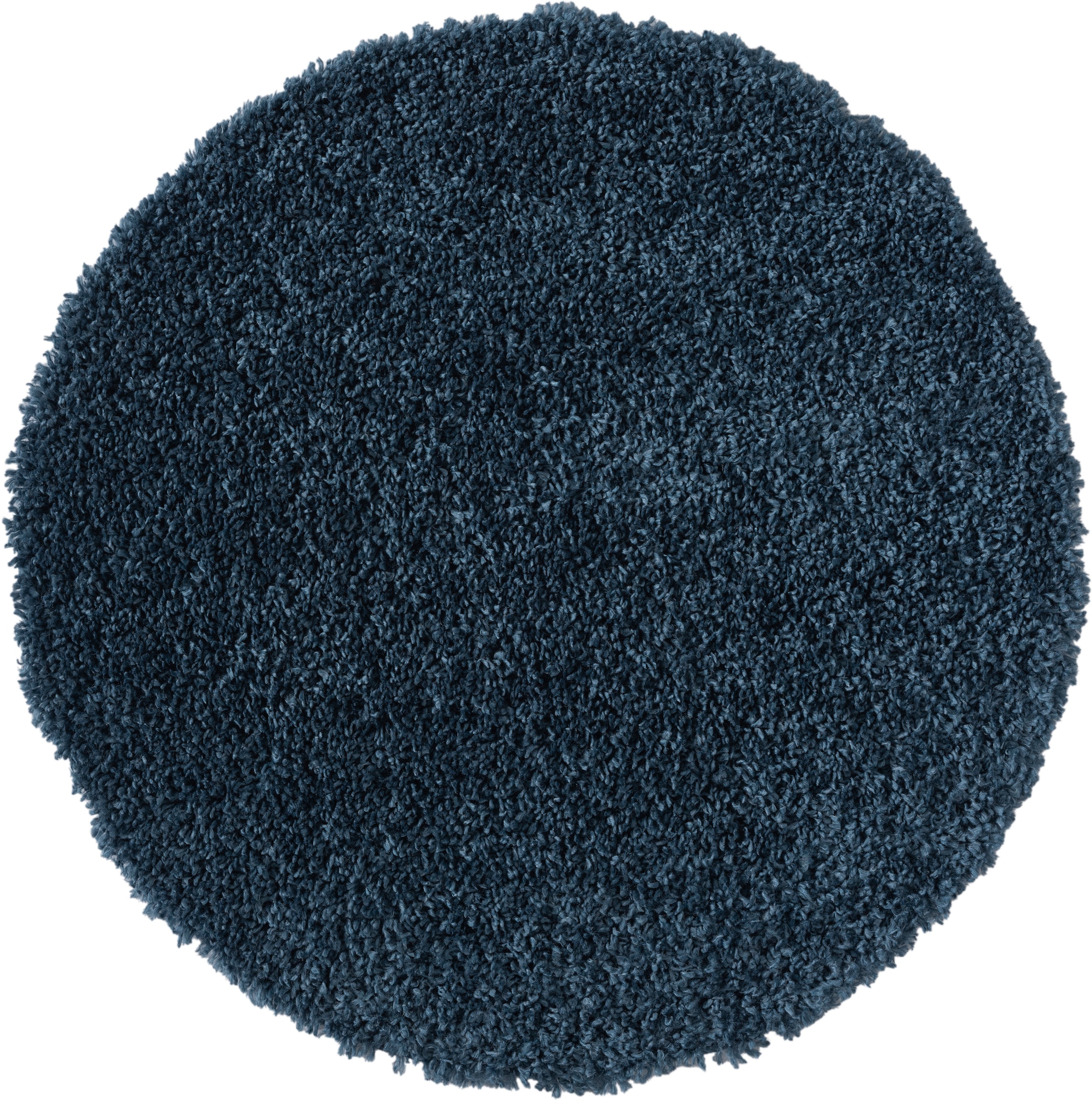 Myflair Möbel & Accessoires Hochflor-Teppich »My Shaggy«, rund, 37 mm Höhe, Shaggy, Uni Farben, leicht glänzend, Microfaser, extra flauschig