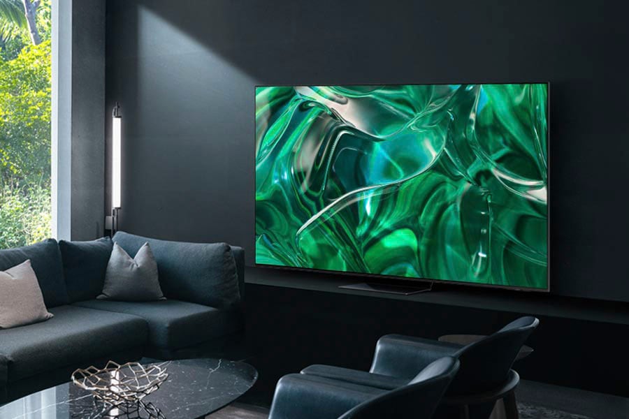 Samsung OLED-Fernseher, 163 cm/65 Zoll, Smart-TV, Neural Quantum Prozessor 4K,Infinity One Design,Gaming Hub