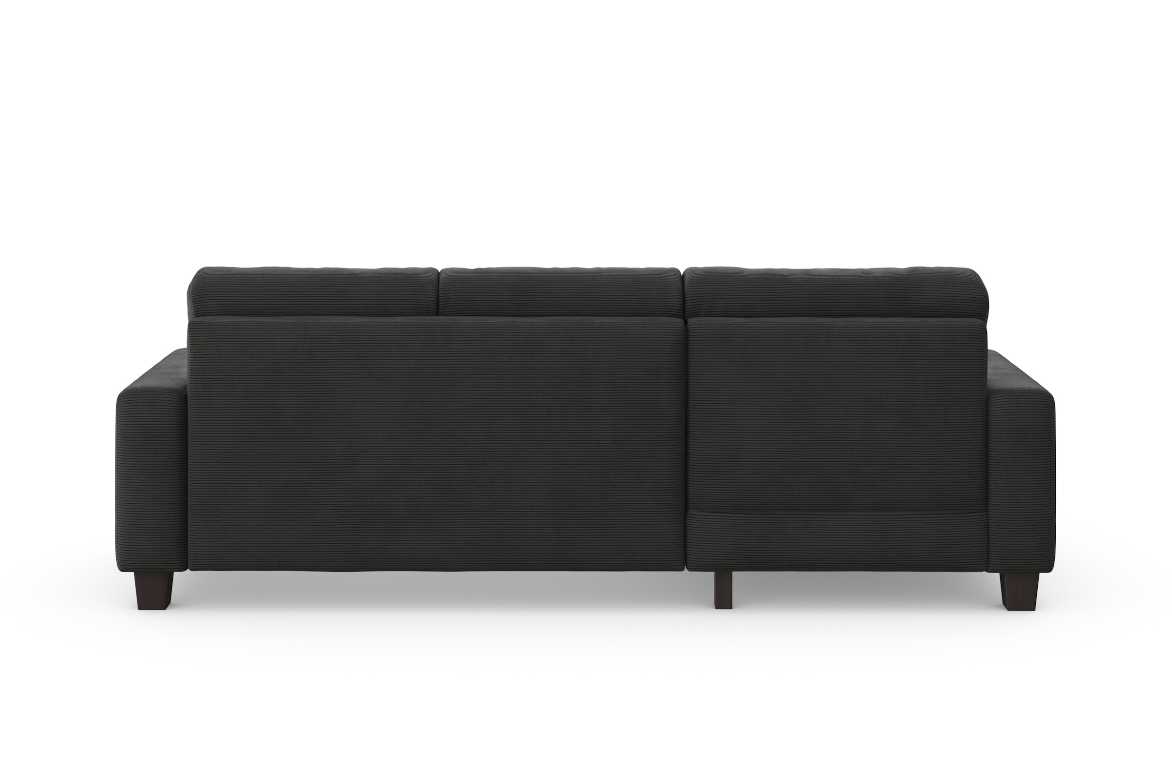 Home affaire Ecksofa »Summer L-Form«, mit Recamiere, mit oder ohne Bettfunktion und Bettkasten, Cord-Bezug