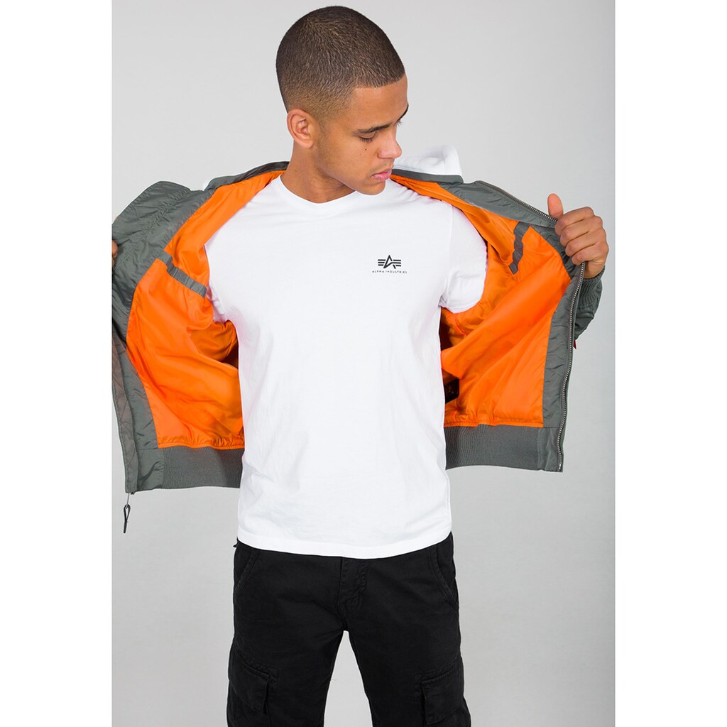 Alpha Industries Bomberjacke »ALPHA INDUSTRIES Men - Bomber & Flight Jackets MA-1 TT Hood«