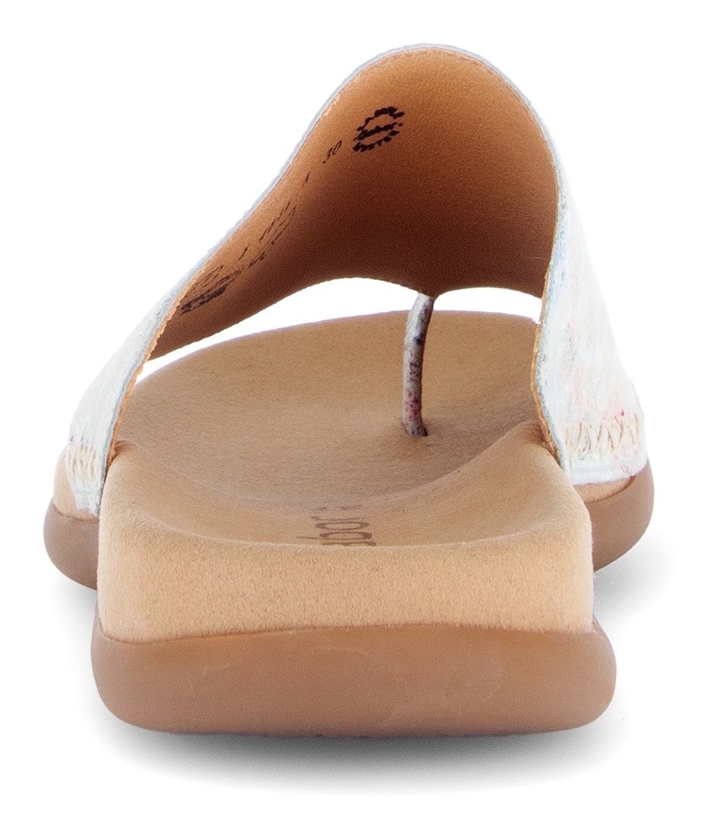 Gabor Dianette, Keilabsatz, Sommerschuh, Bequemschuh mit Zehenring