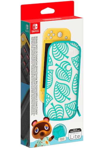 Nintendo Switch Spielekonsolen-Tasche »Switch Lite Animal Crossing Edition + Schutzfolie« kaufen
