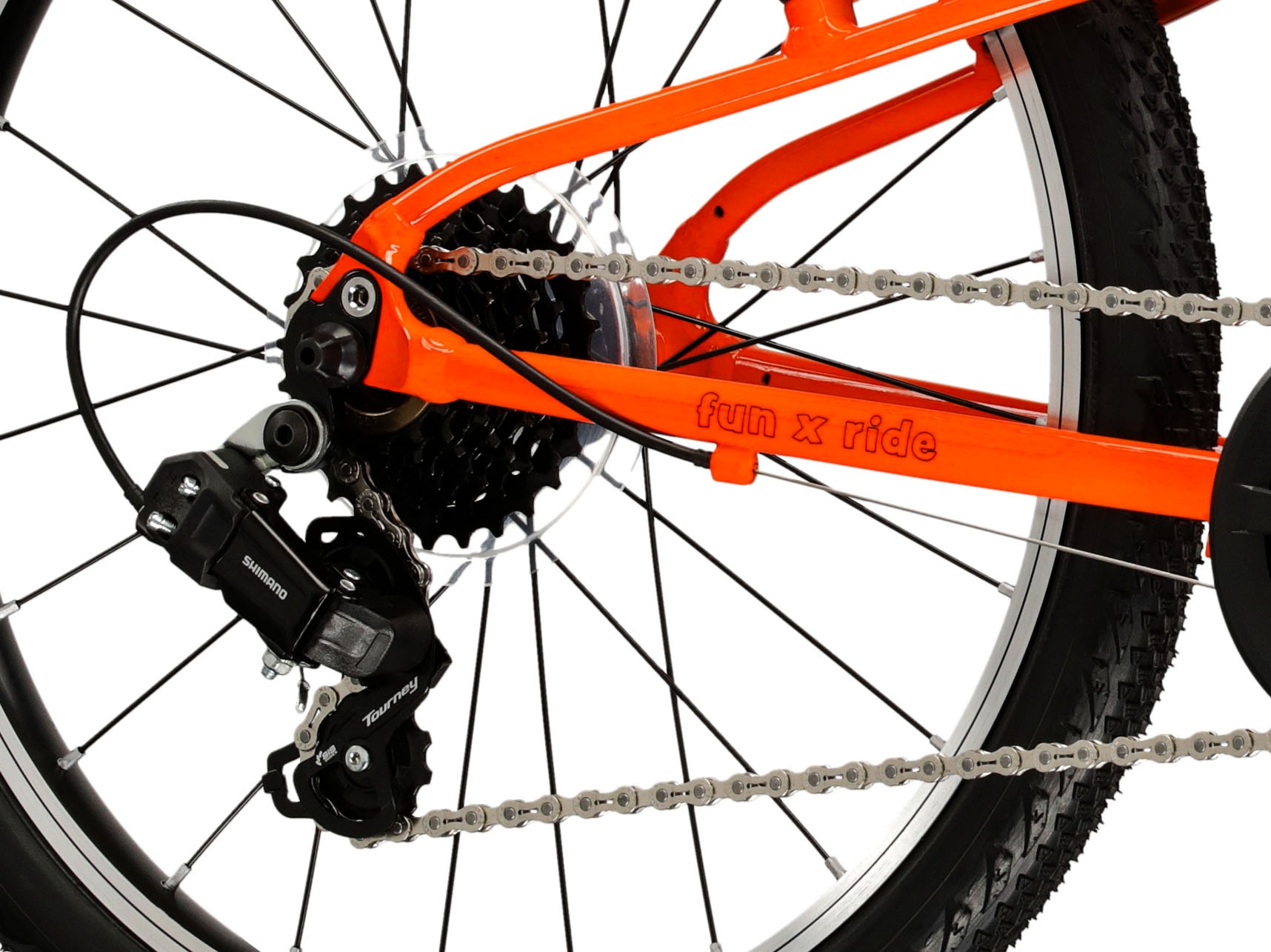 Kross Kinderfahrrad »KROSS Kinderrad Lightweight Liftie 20" orange«, 7 Gang, Shimano, TOURNEY TY200 Schaltwerk, Kettenschaltung