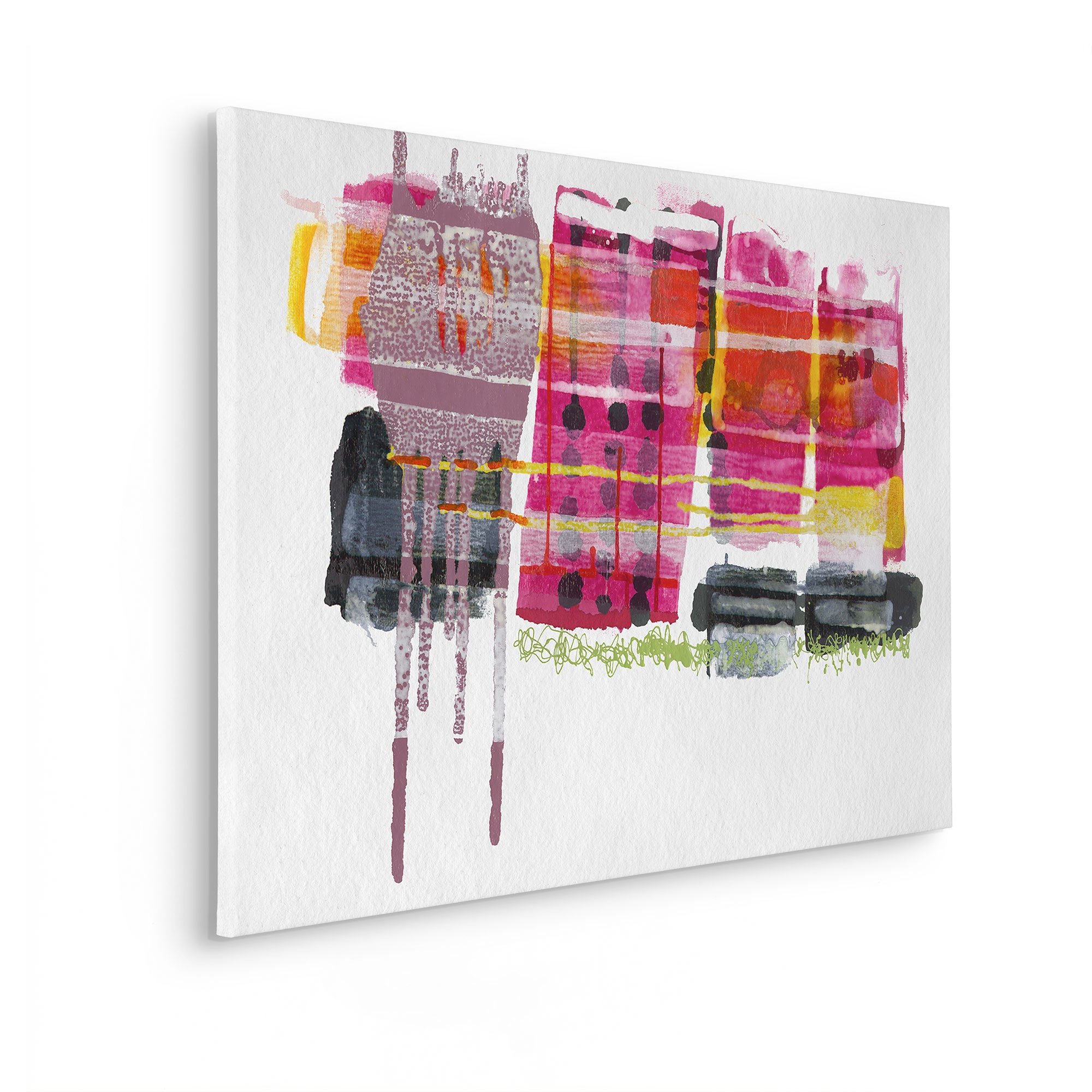 Komar Leinwandbild »Ruby Pink - Größe 60 x 90 cm«, Natur, (1 St.), Keilrahmenbild mi Echtholzrahmen