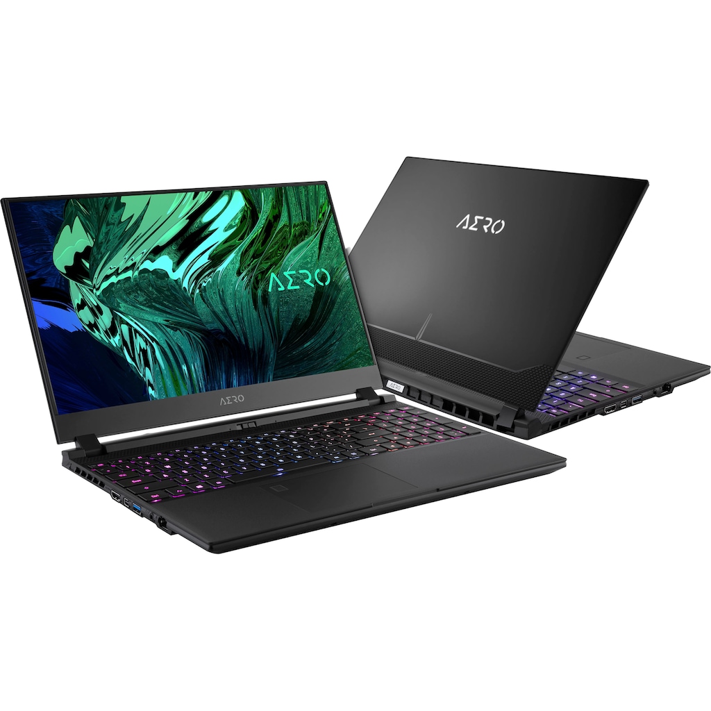 Gigabyte Notebook »AERO 15 OLED XD-73DE644SP«, 39,62 cm, / 15,6 Zoll, Intel, Core i7, GeForce RTX 3070, 1000 GB SSD