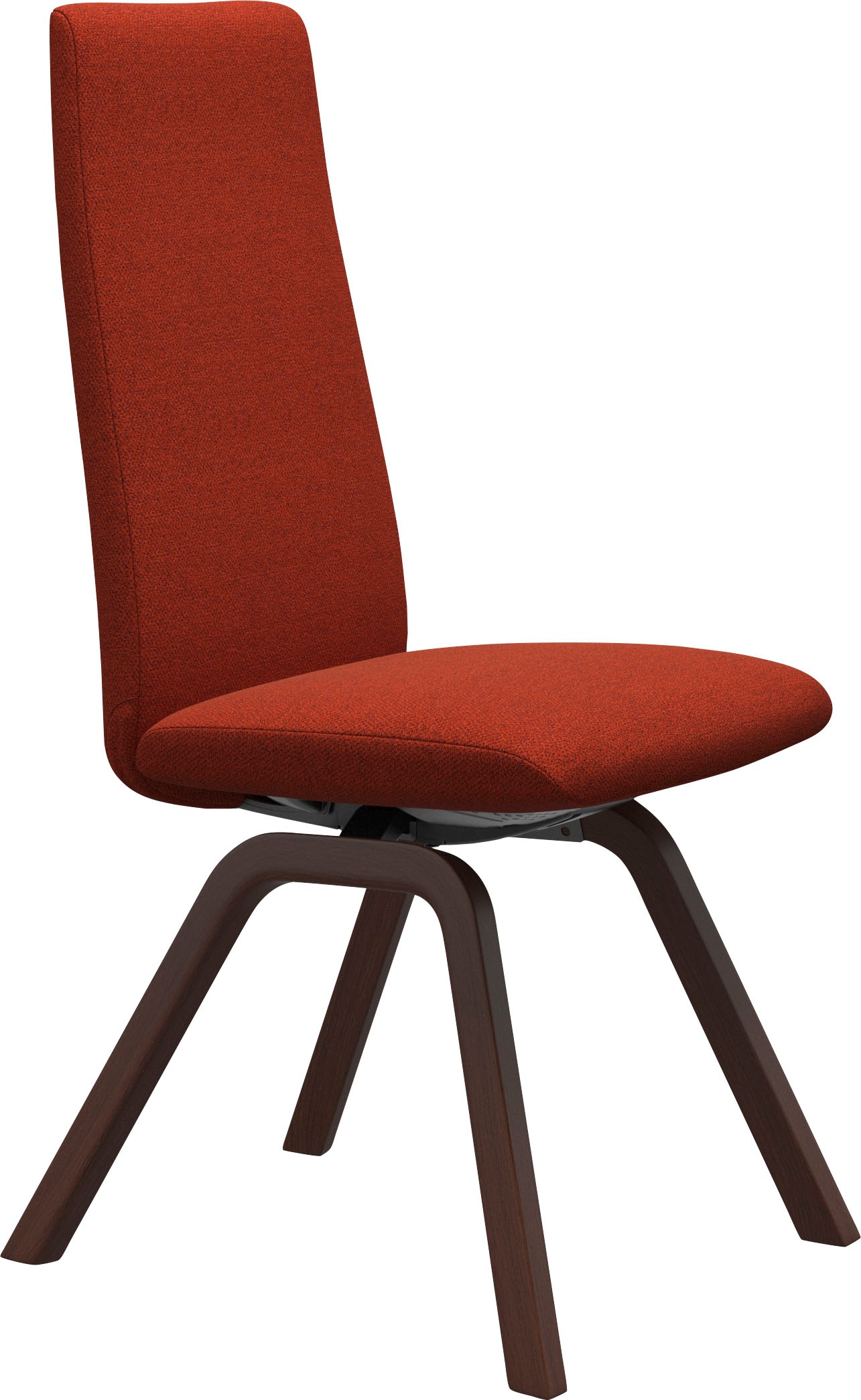 Stressless® Polsterstuhl »Laurel«, ROHLEDER Stoff Q2 FARON, High Back, Größe M, mit schräggestellten Beinen in Walnuss