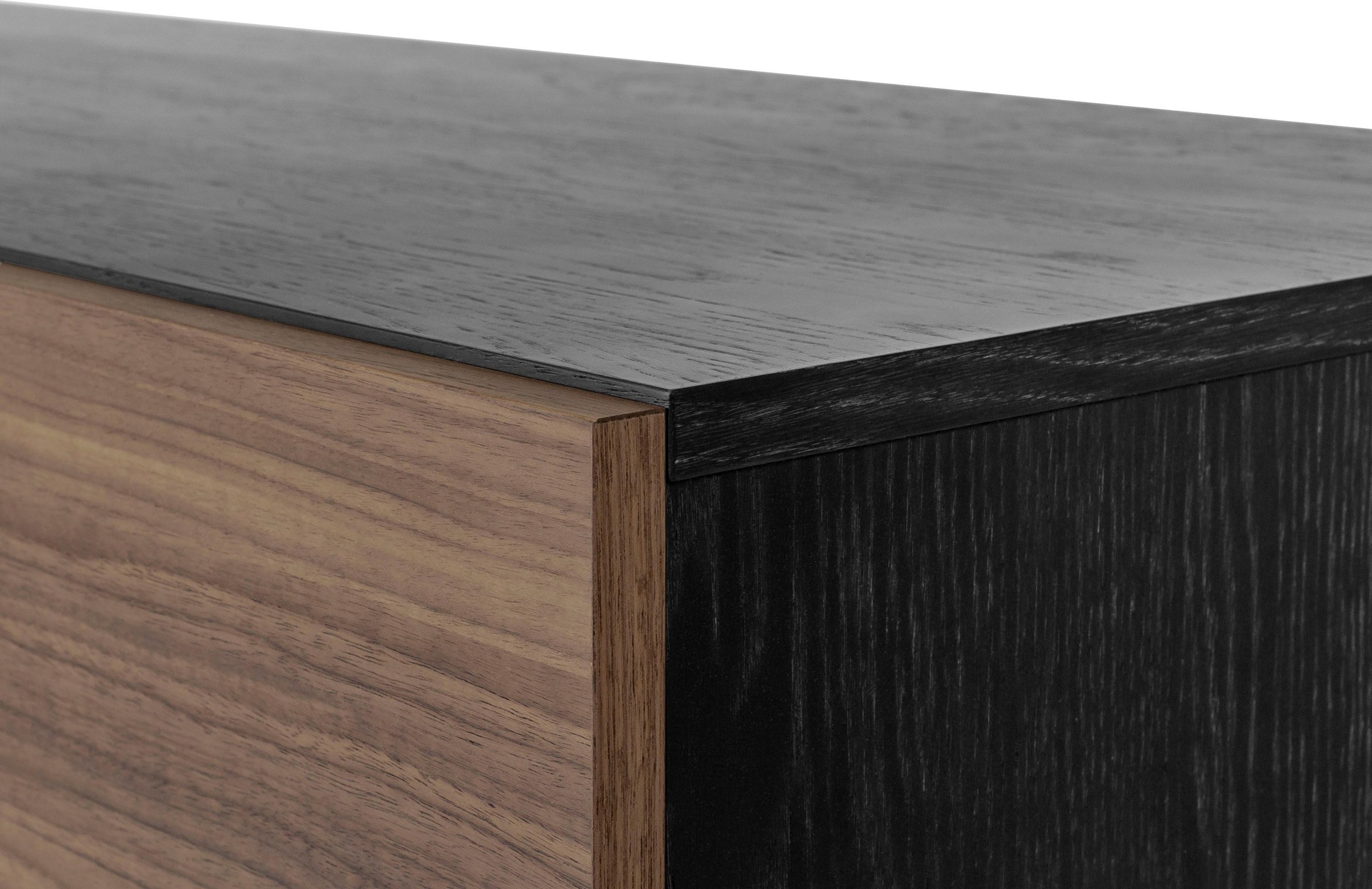 Woodman Sideboard »Daniel«, Kommode mit Holzfurnier aus Walnussbaum, Breite 180 cm