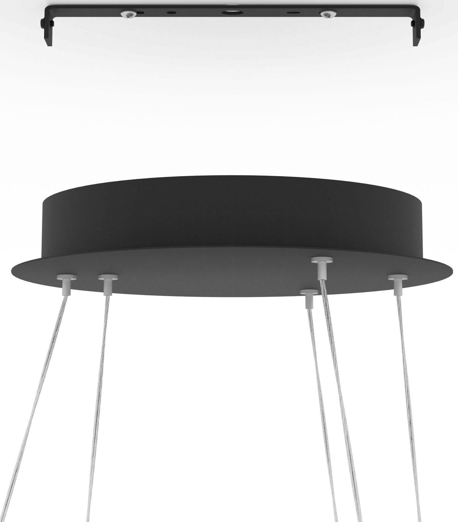 EGLO Hängeleuchte »LOBINERO-Z« in schwarz aus Alu, Stahl / inkl. LED fest integriert - 43,2 Watt 