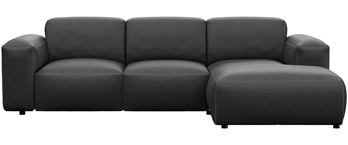 FLEXLUX Ecksofa »Lucera Chaislongue rechts oder links, L-Form, bequem«, mod günstig online kaufen