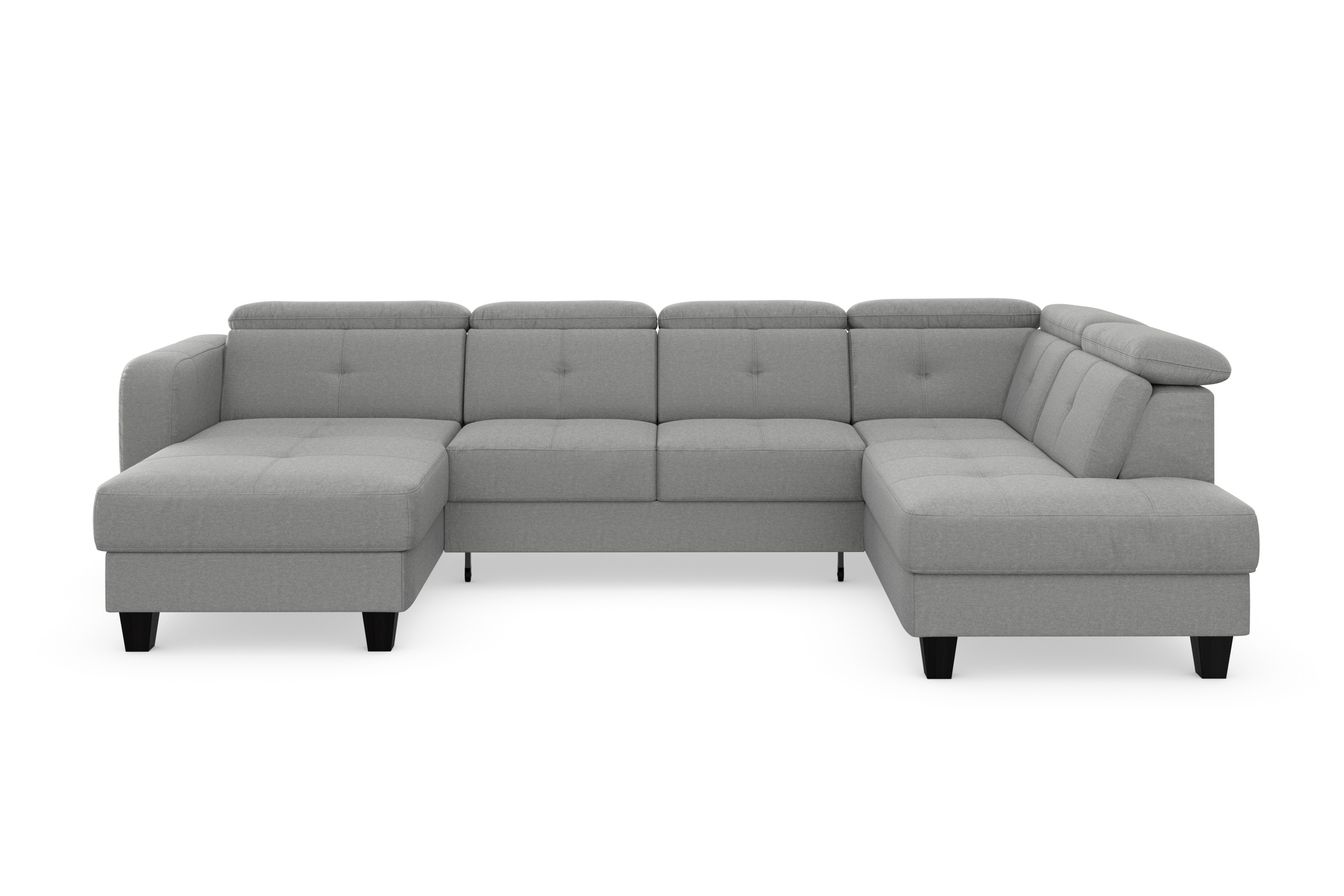 sit&more Wohnlandschaft »Belluci U-Form« Kopfteilverstellung und Federkern, günstig online kaufen