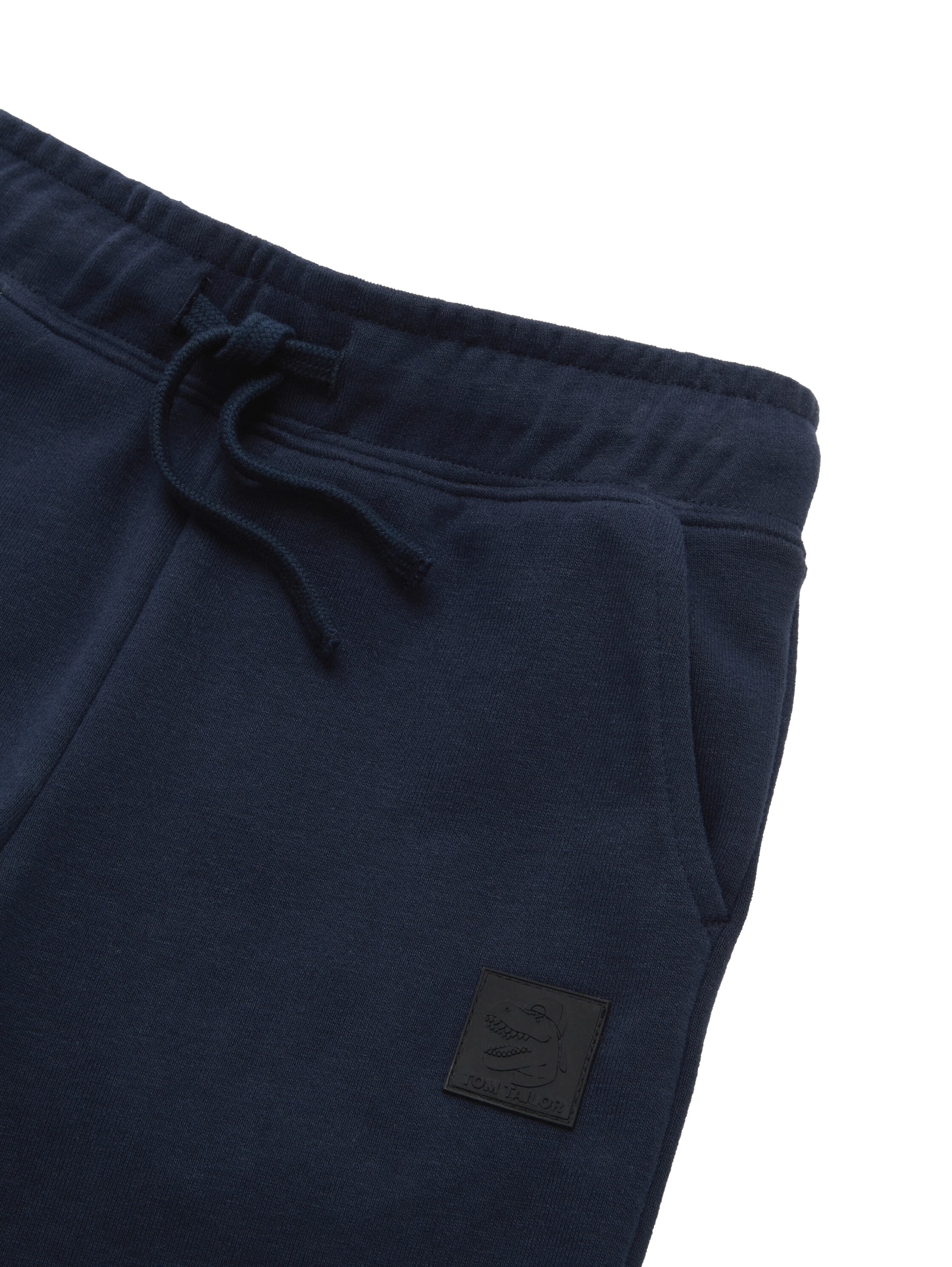 TOM TAILOR Sweathose, mit Logo Stickerei