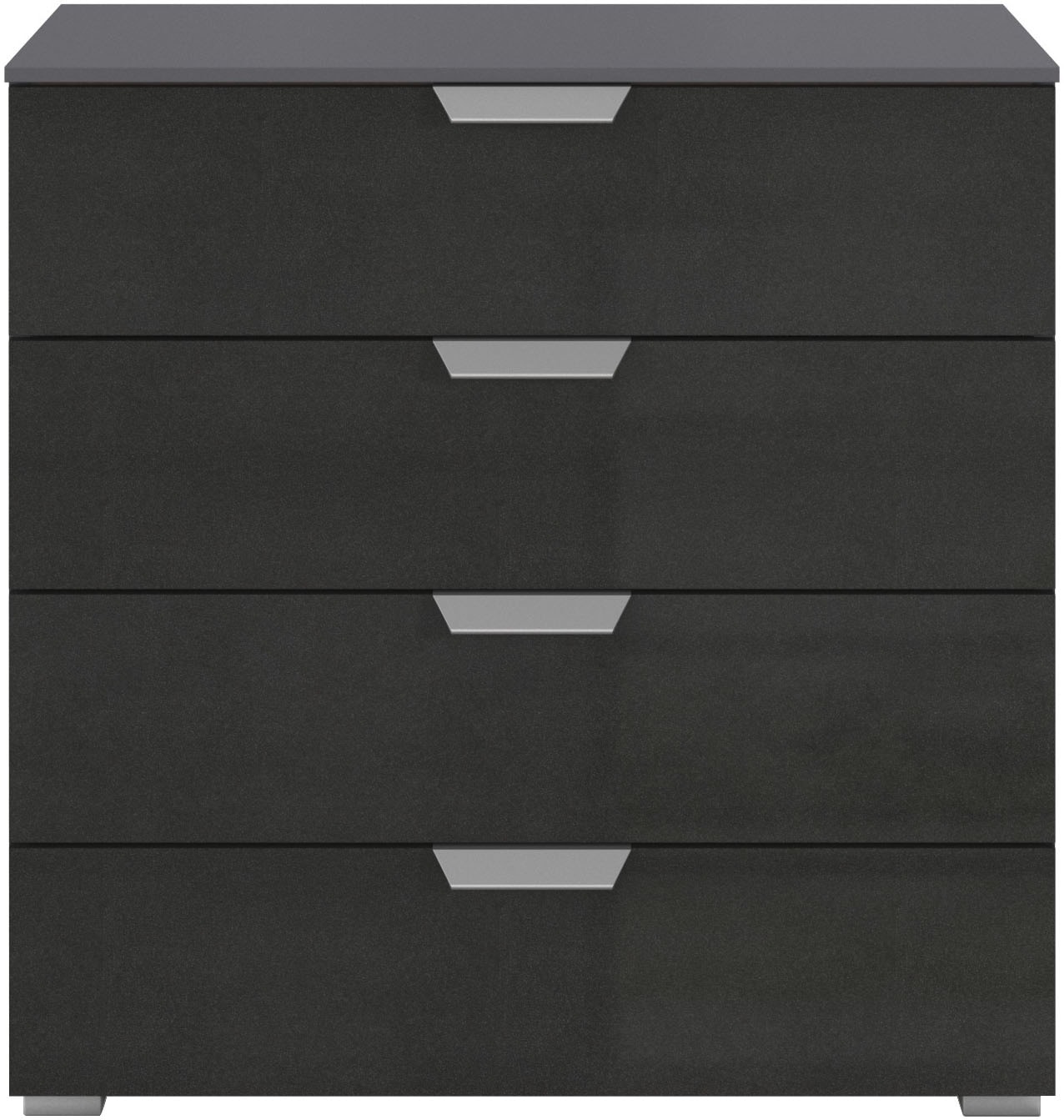 rauch Schubkastenkommode »Sideboard Schubladenkommode ORIAS mit Dekor- oder Hochglanzfront«, (Breite 80 cm inkl. Soft-Close-Funktion), vier große und geräumige Schubladen mit viel Stauraum MADE IN GERMANY