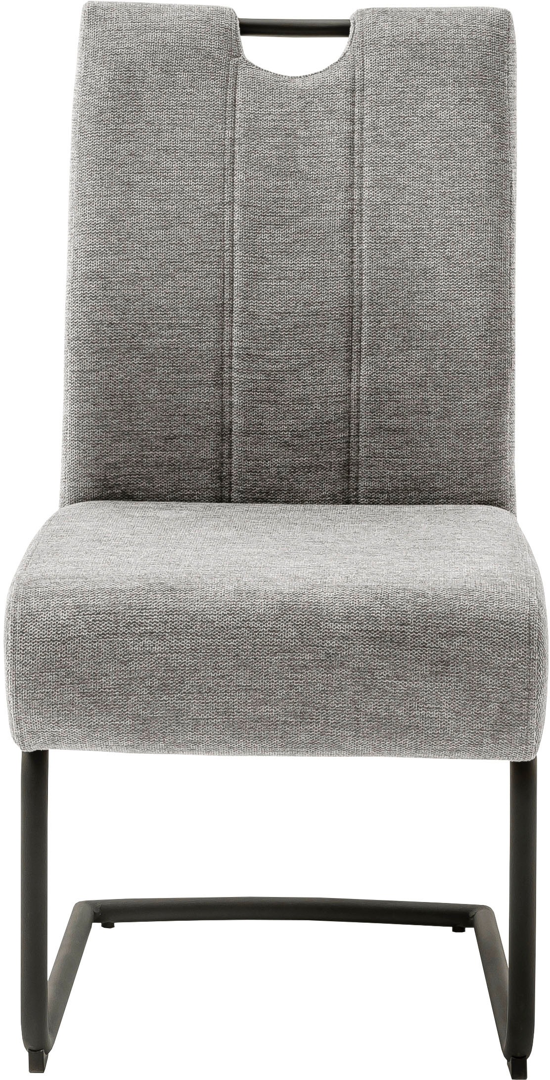 MCA furniture Esszimmerstuhl »AMERY«, Chenilleoptik, (2er-Set), Taschenfederkern, Belastbarkeit 150 kg, Sitzhöhe ca. 49 cm