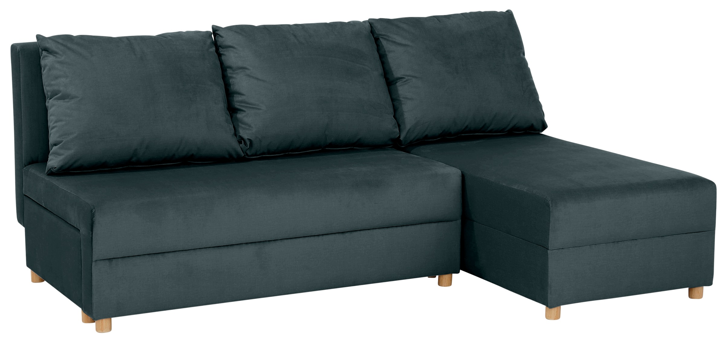 INOSIGN Ecksofa »Mick L-Form«, Longchair links/rechts montierbar, wahlweise mit Bettfunktion