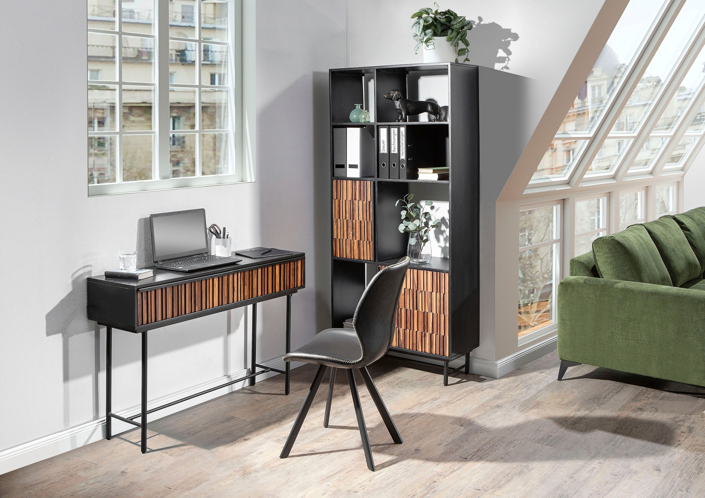 Gutmann Factory Esszimmerstuhl »Chill« (Set) 2 Stk.mit markanter Zick-Zack- günstig online kaufen