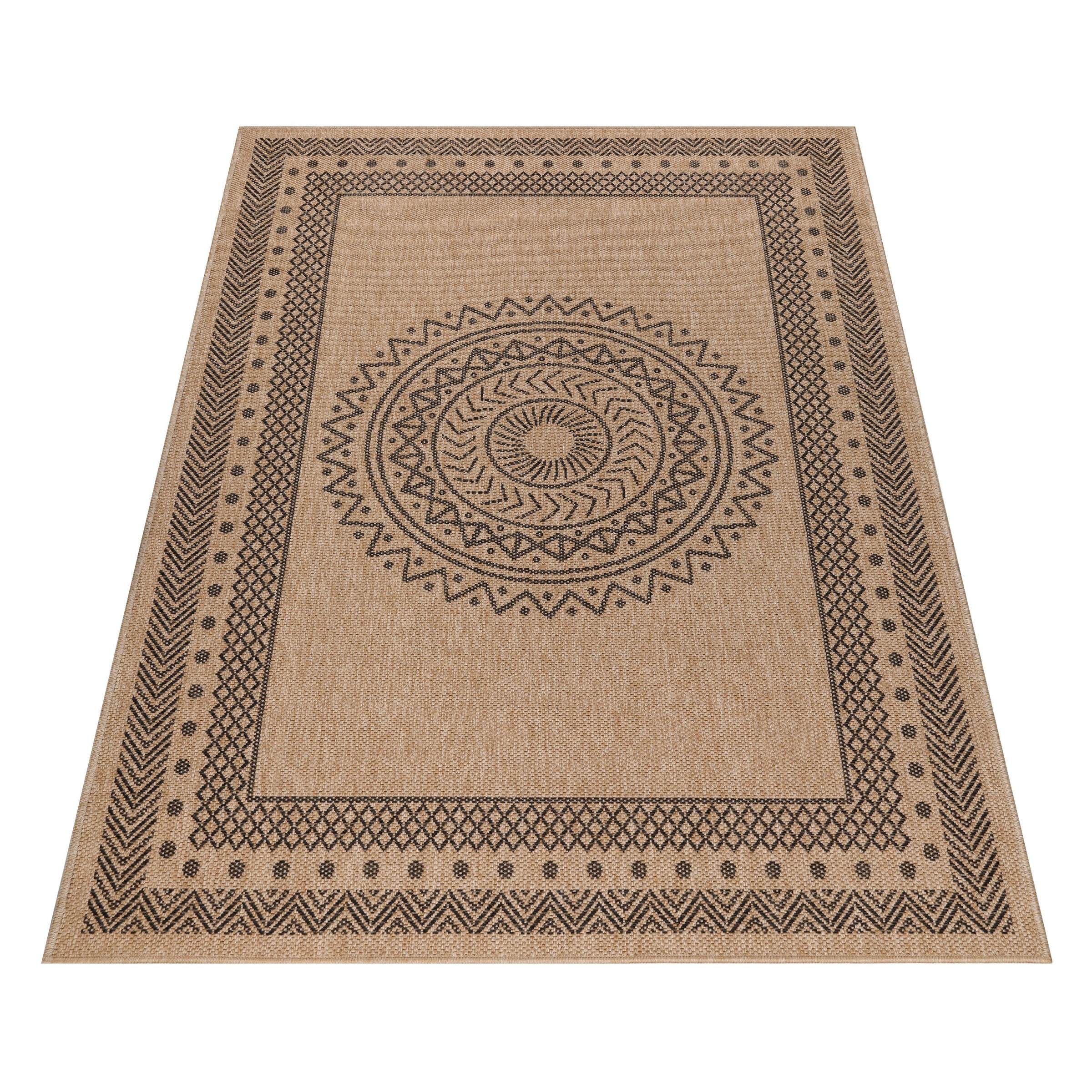 Ayyildiz Teppiche Outdoorteppich »DHAKA 8714«, rechteckig, 5 mm Höhe, Läufe günstig online kaufen