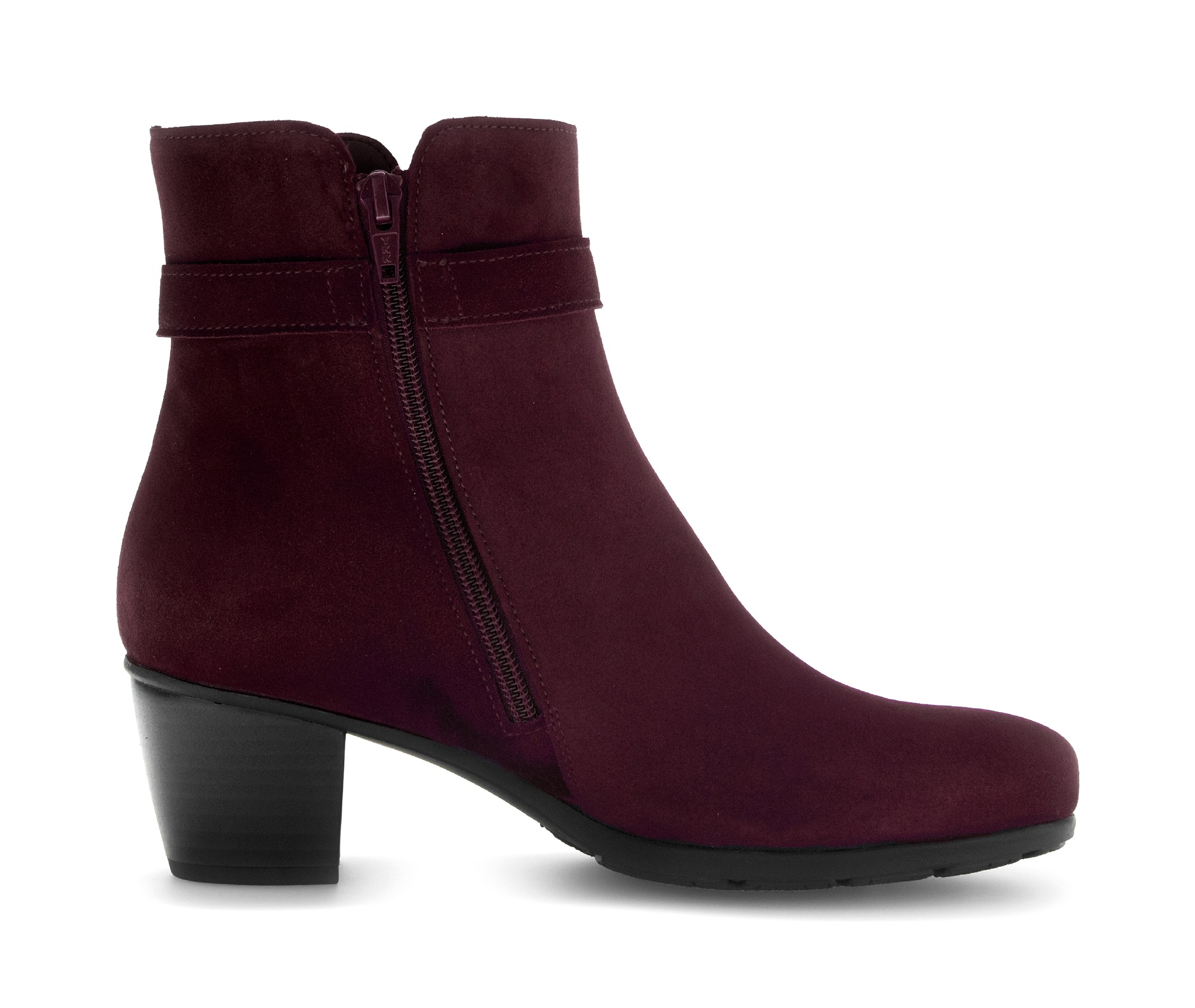 Gabor Stiefelette, Blockabsatz, Businessschuh in schmaler Form