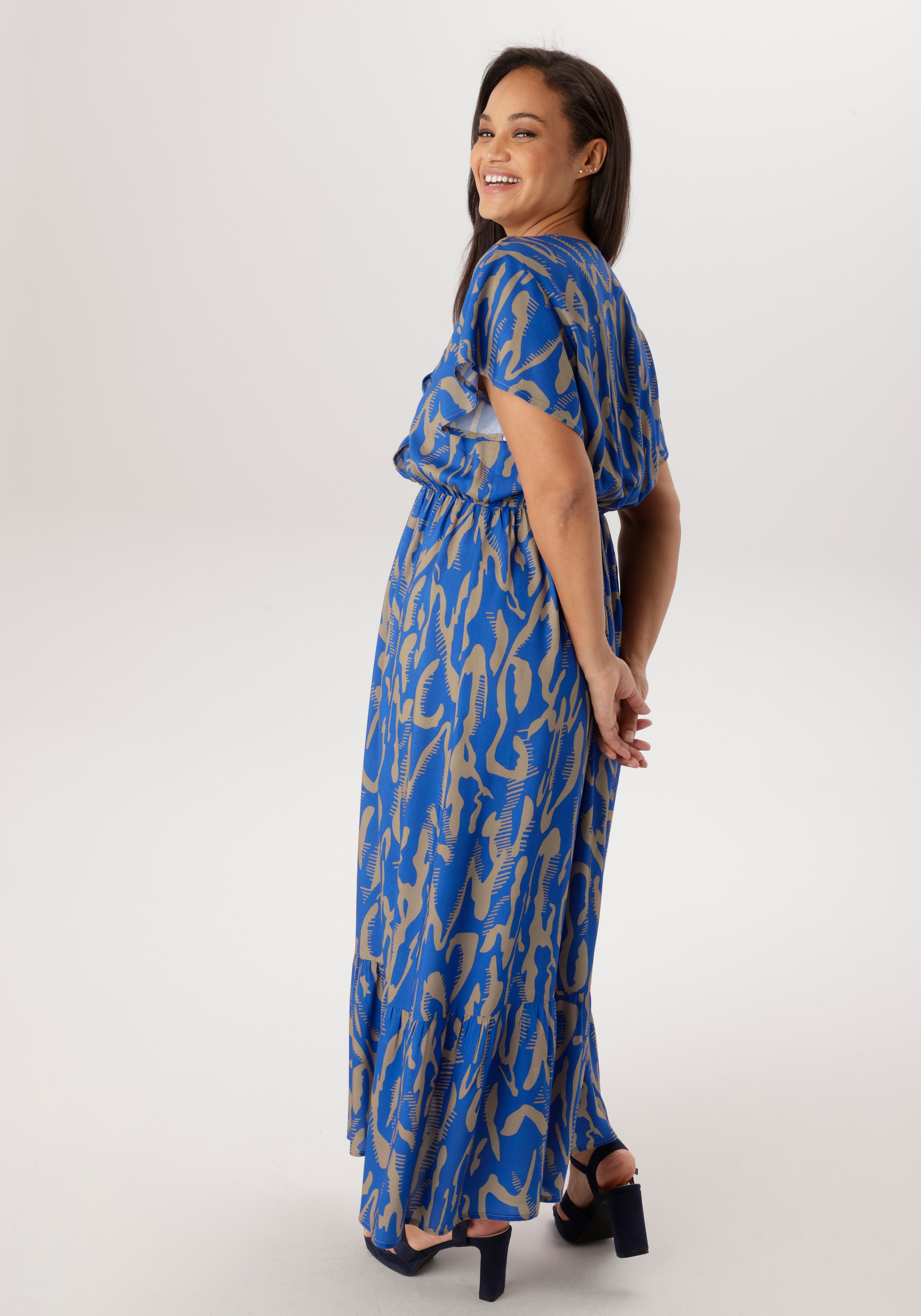 Aniston PLUS Maxikleid in Wickeloptik - NEUE KOLLEKTION