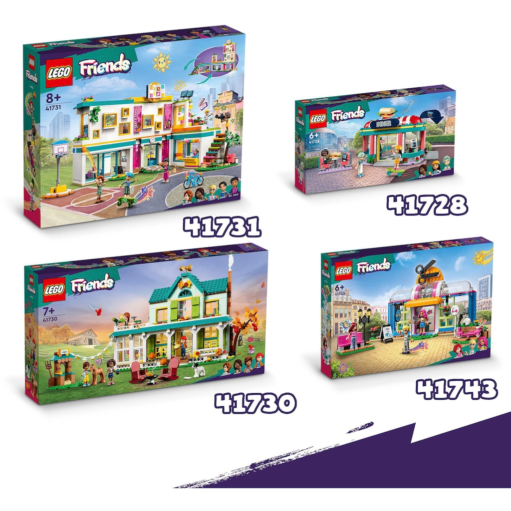 LEGO® Konstruktionsspielsteine »Internationale Schule (41731), LEGO® Friends«, (985 St.)