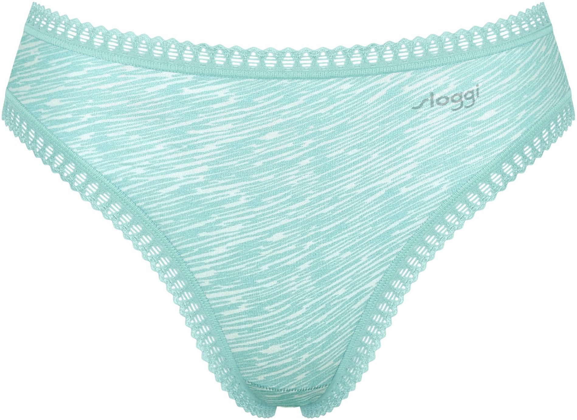 sloggi Slip »GO Crush High leg C3P«, (3er Pack), mit Spitzendetails