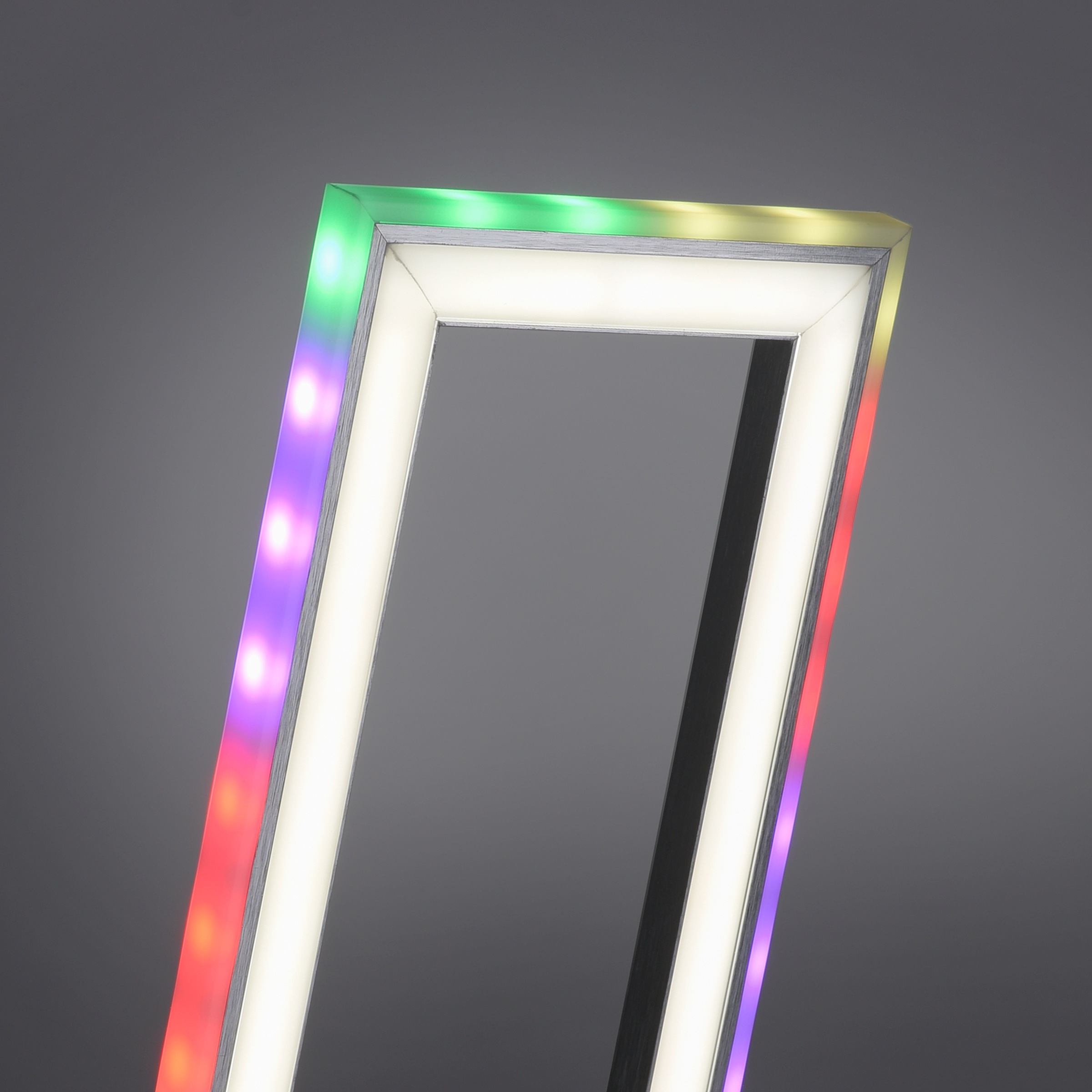JUST LIGHT Tischleuchte »FELIX60«, 2 flammig, Leuchtmittel LED-Board-LED-Board | LED fest integriert-LED fest integriert, LED, CCT - über Fernbedienung, RGB-Rainbow, Infrarot inkl., Schalter