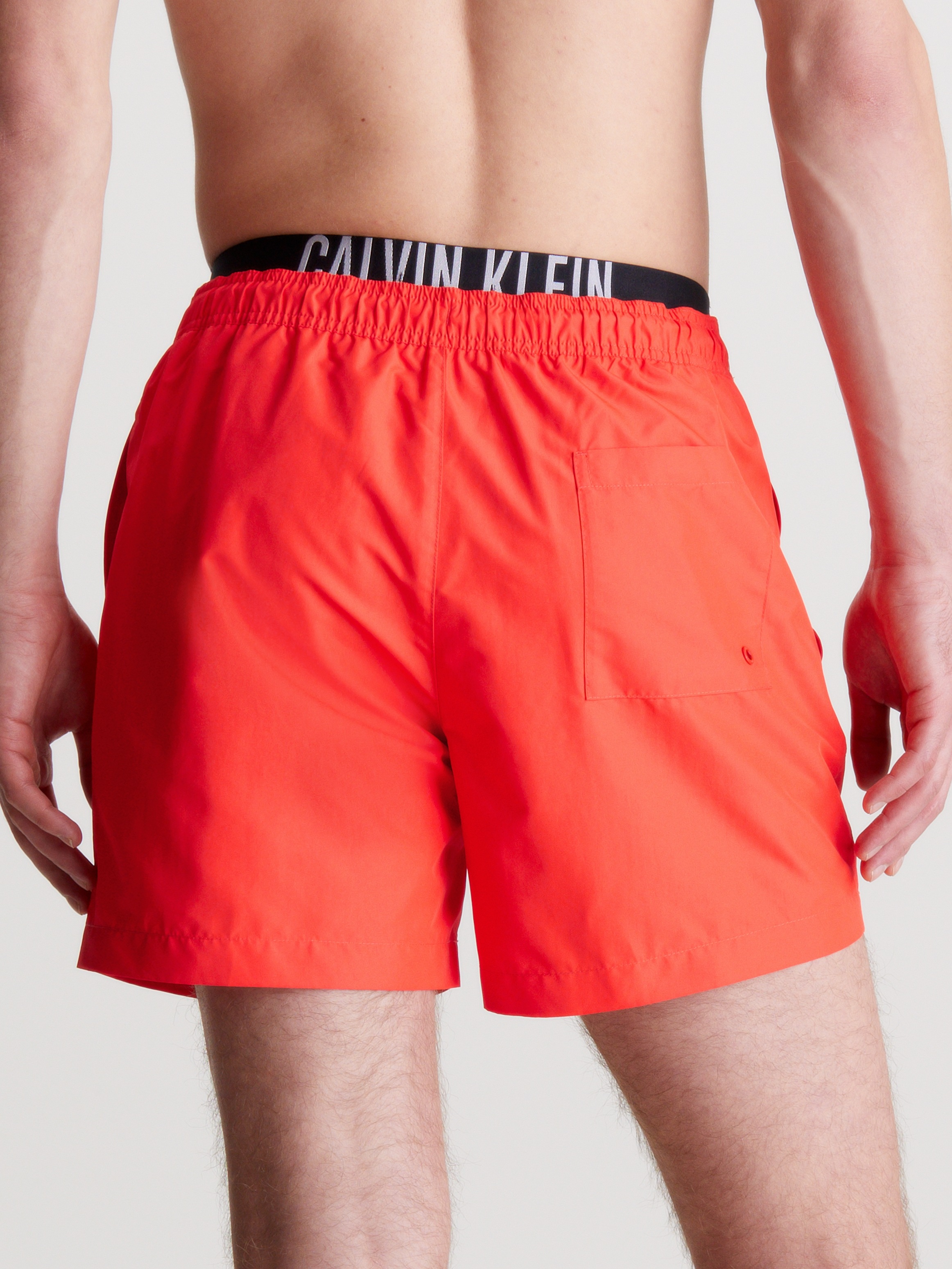 2. Bild von Calvin Klein Swimwear Badeshorts »MEDIUM DOUBLE WB«, mit doppeltem Bund