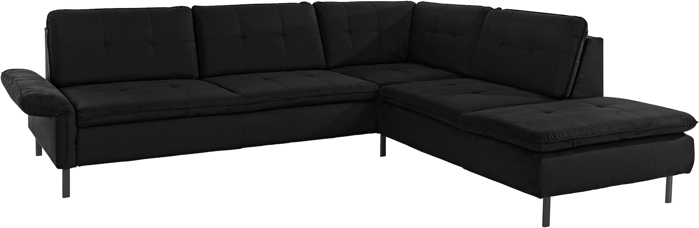 INOSIGN Ecksofa »Birkholm L-Form«, Armlehnverstellung, auch in Easy Clean Bezug - mit Wasser zu reinigen