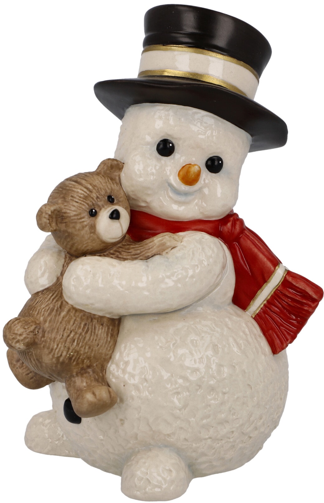 Goebel Schneemann »Weihnachtsdeko« Steingut, Figur - Mein Knuddelfreund