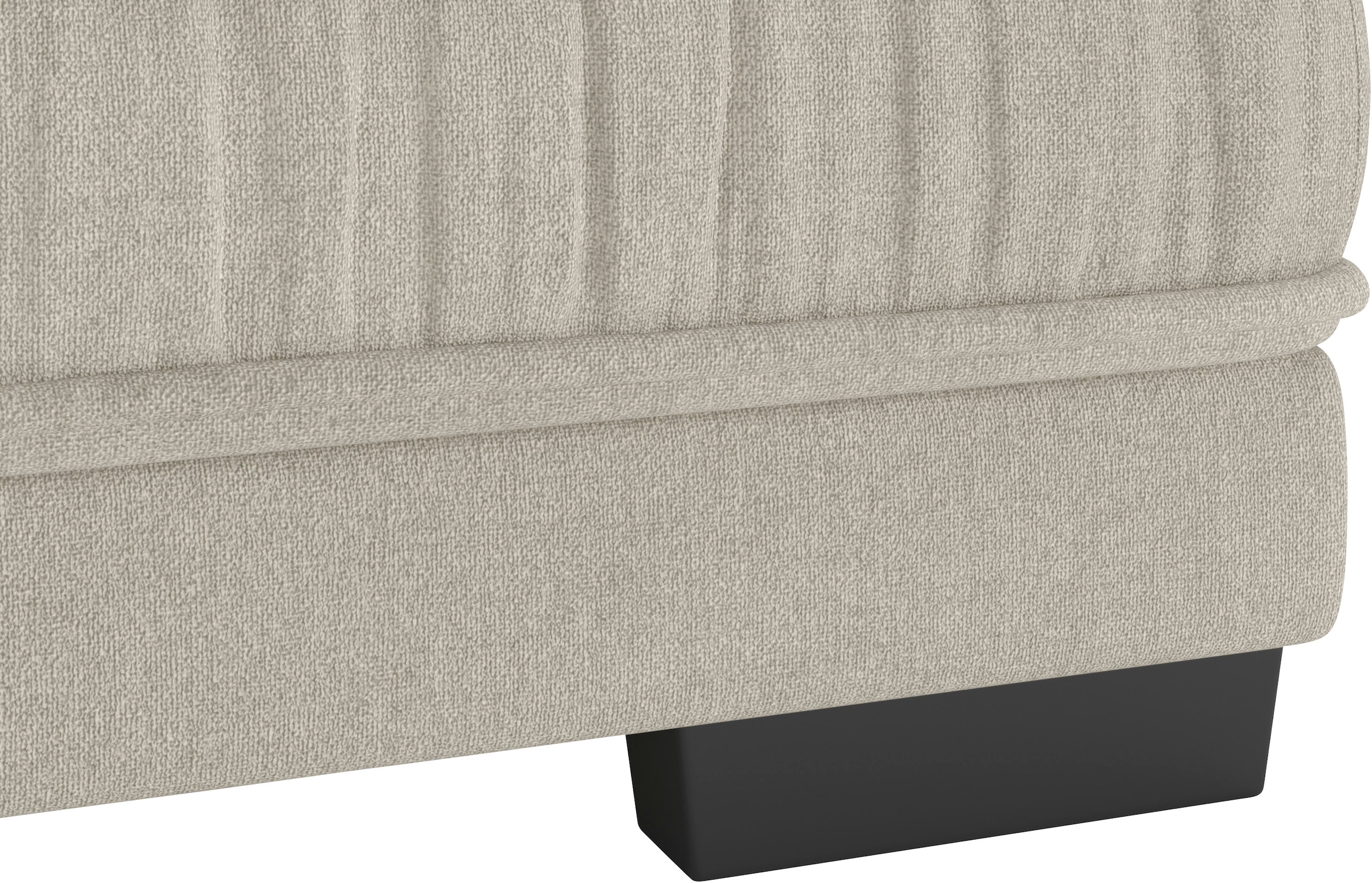 Mr. Couch Hockerbank »Diwan II DuraFlex«, Hochwertige DuraFlex-Kaltschaumpolsterung, bis 140 kg belastbar