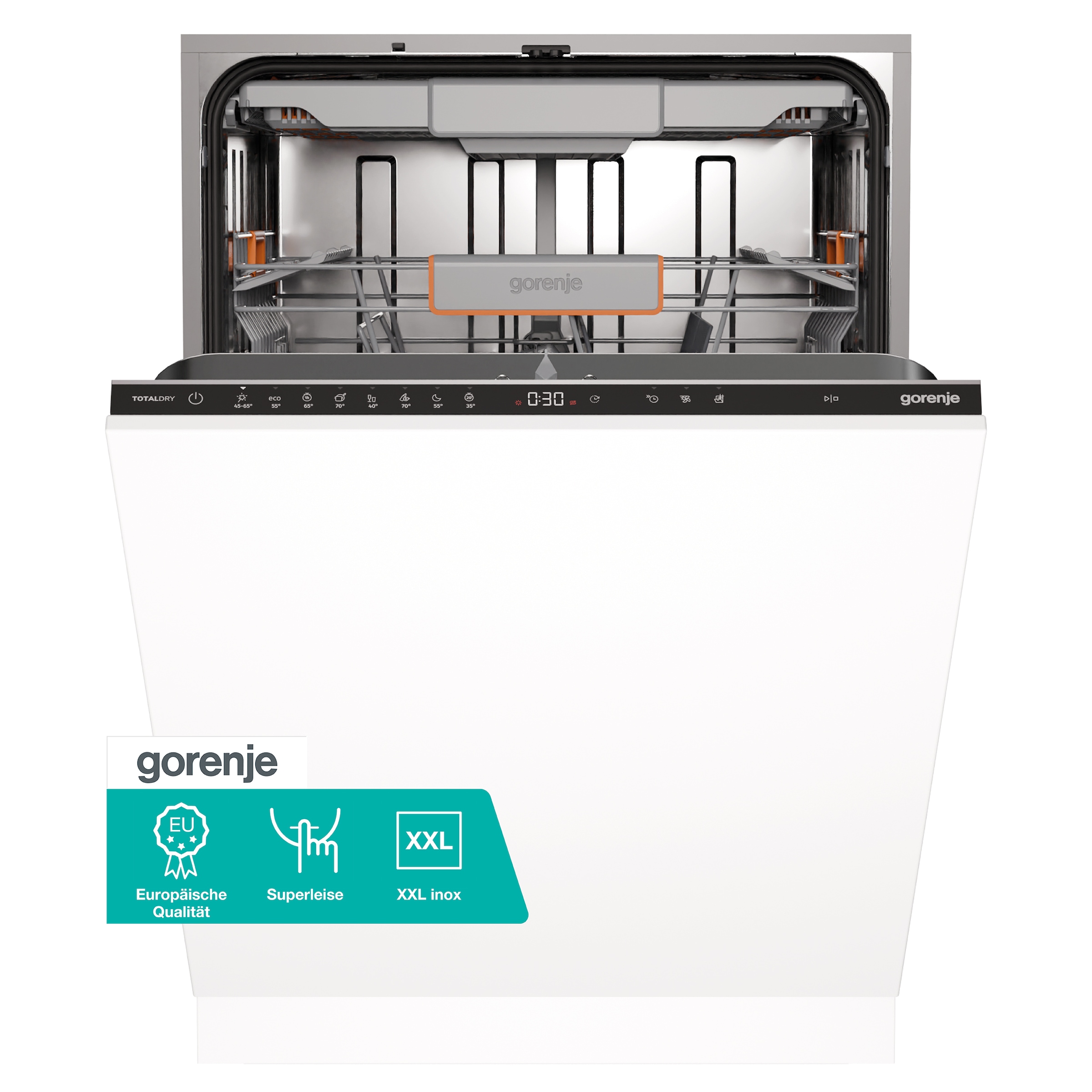 GORENJE vollintegrierbarer Geschirrspüler XXL »GV663B65XXL«, 16 Maßgedecke, XXL Volumen
