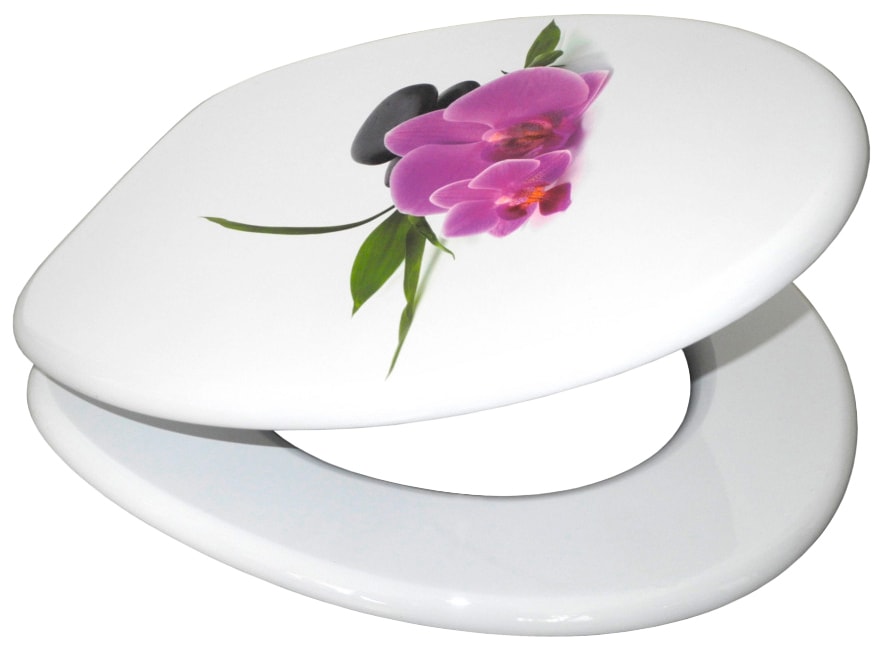 Sanilo WC-Sitz »Orchidee«, mit Absenkautomatik