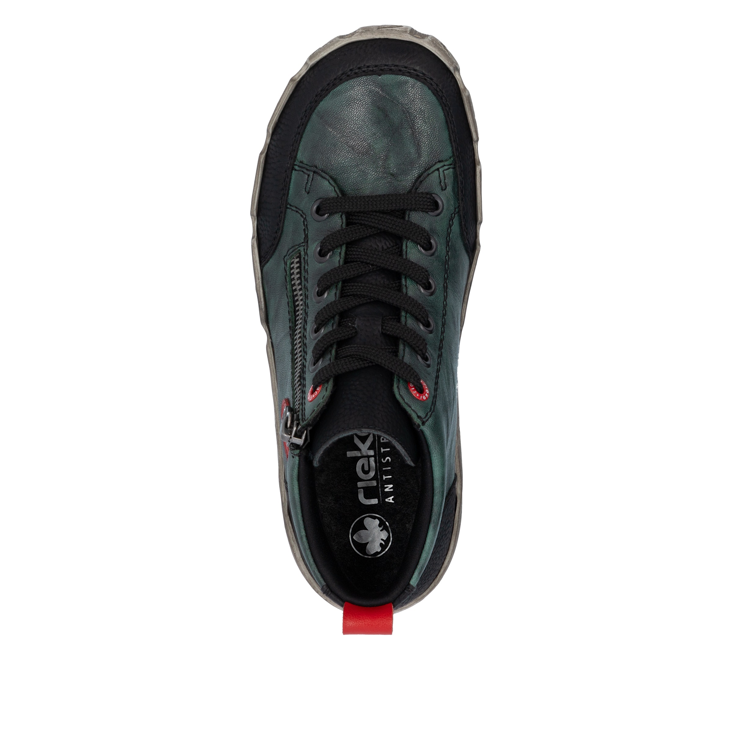 Rieker Schnürboots, Sneakerboots, Schnürboots, Stiefelette mit weicher Innensohle