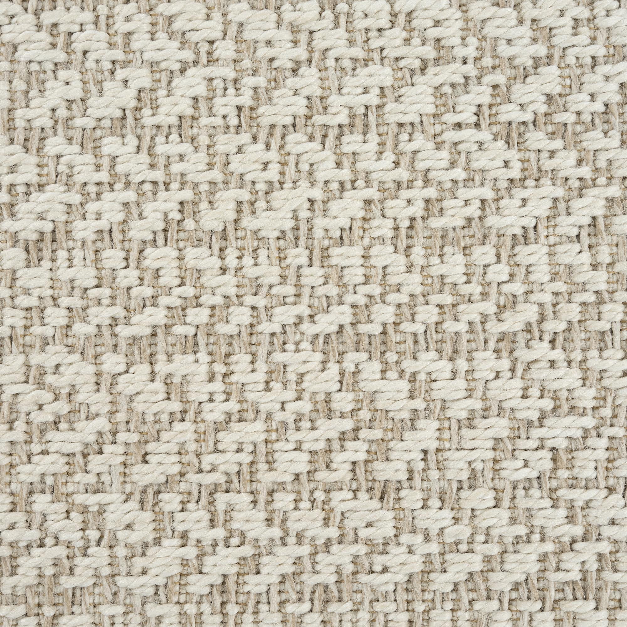 the carpet Teppich »Kansas«, rechteckig, 1 mm Höhe, moderner robuster In und Outdoor Teppich Jute Look