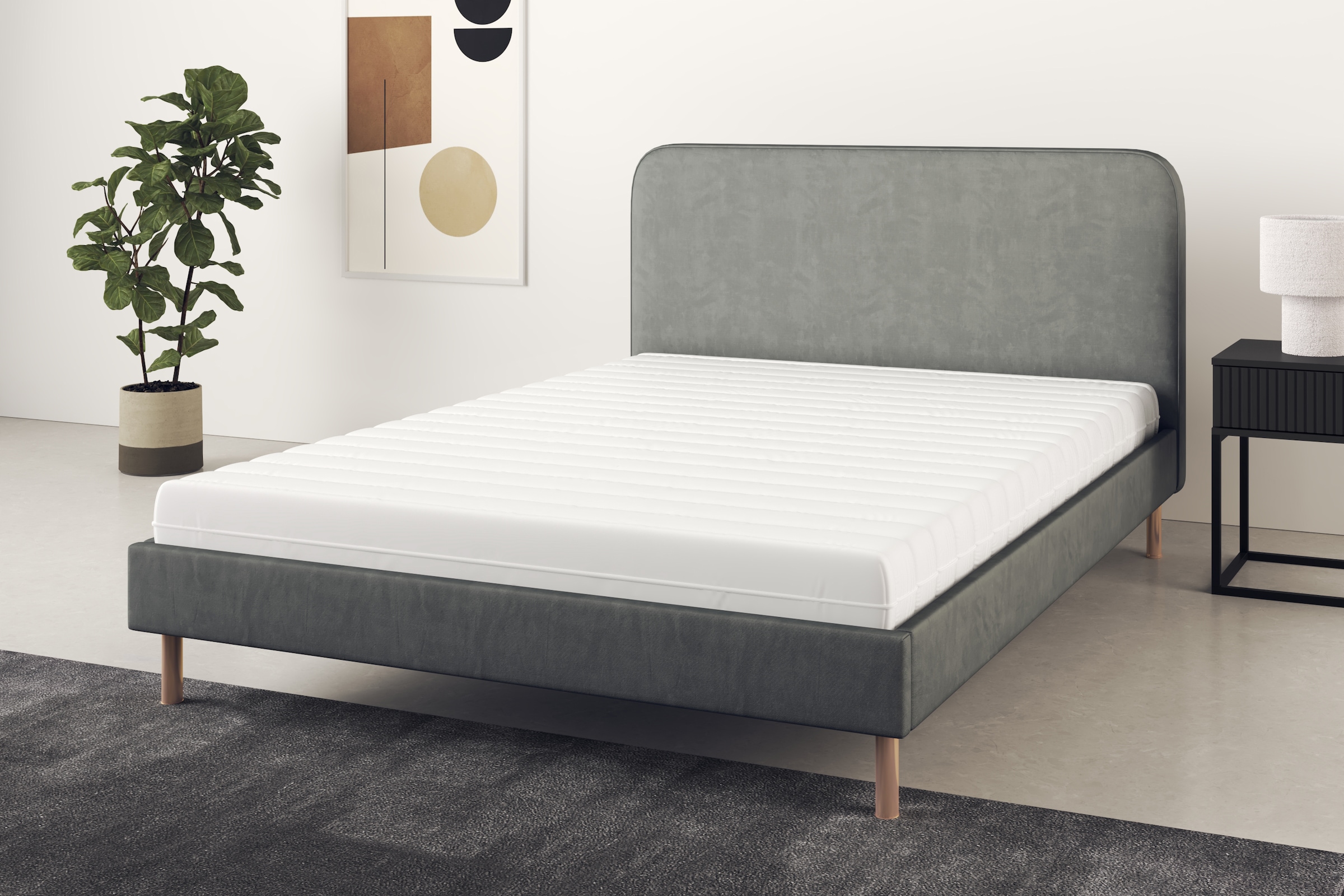 my home Komfortschaummatratze »NEUHEIT: Livja 16, 7-Zonen Matratze 90x200 cm, 140x200 cm & mehr« 16 cm hoch Raumgewicht: 24 kg/m³ 1-tlg., 1 Stk. tlg. Wendematratze, ergonomisch, atmungsaktiv, in 2 Härtegraden