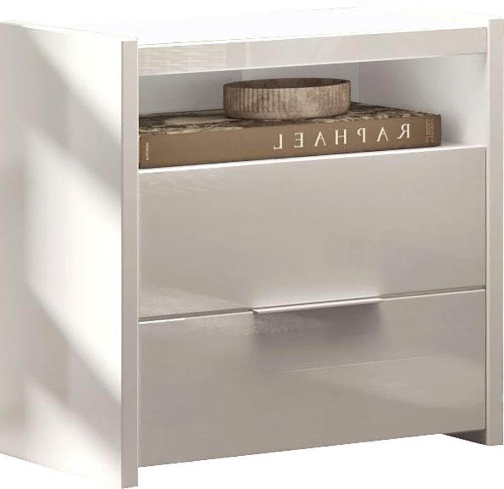 INOSIGN Nachtkommode »Malmo, Nachtschrank 2er Set, B/T/H 52/40/58 cm, mit 2 günstig online kaufen