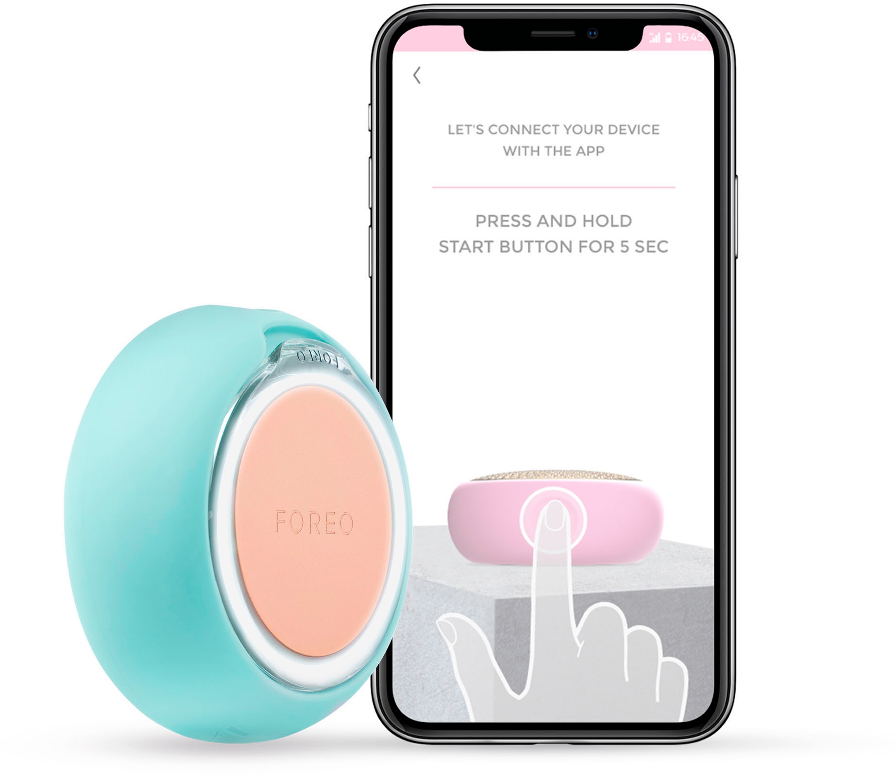 3. Bild von FOREO Elektrische Gesichtsreinigungsbürste »UFO mini 2«, für alle Hauttypen
