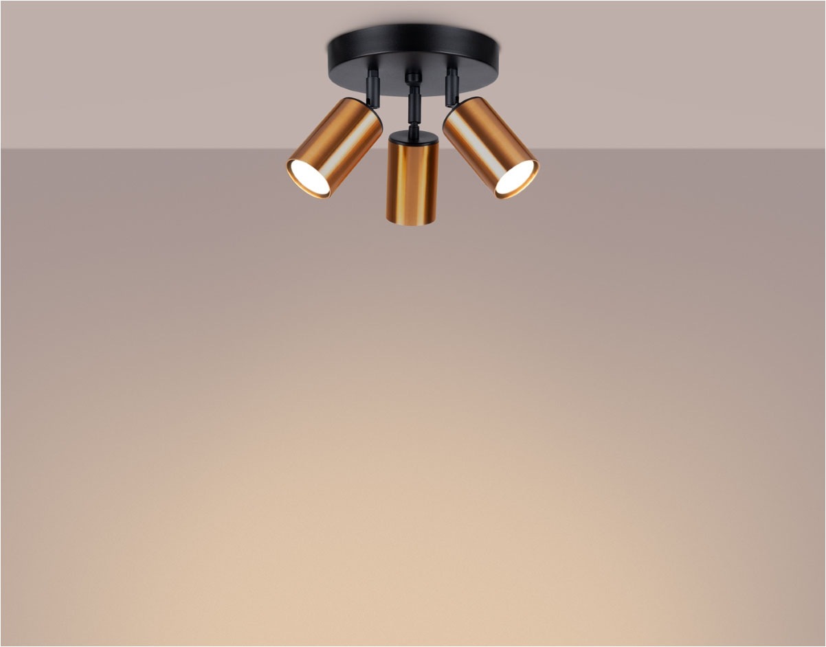 SOLLUX lighting Deckenstrahler »Plafond WINX 3P« für Leuchtmittel 3 x GU10 günstig online kaufen