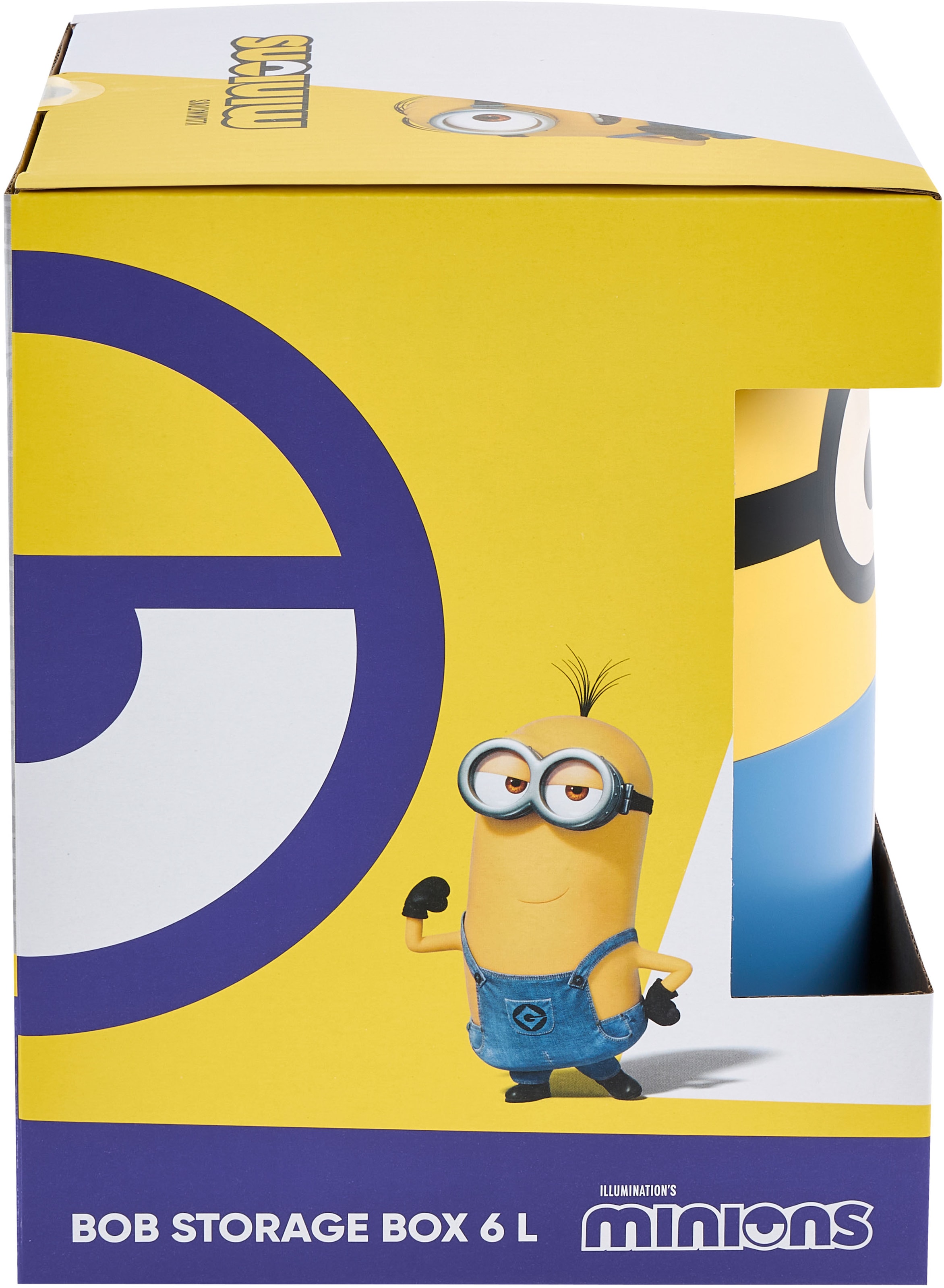 keeeper Aufbewahrungsbox »Bob "minions" Aufbewahrungsdose 6L« keeeper mit Design aus "Ich einfach unverbesserlich"