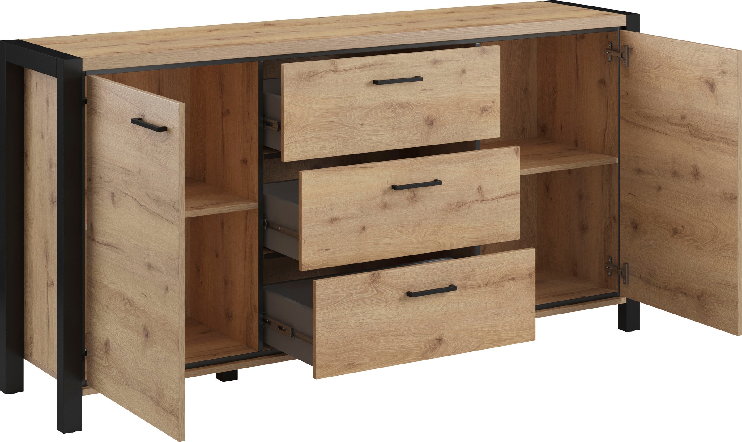 Helvetia Sideboard »Aktiv«, Breite 180 cm