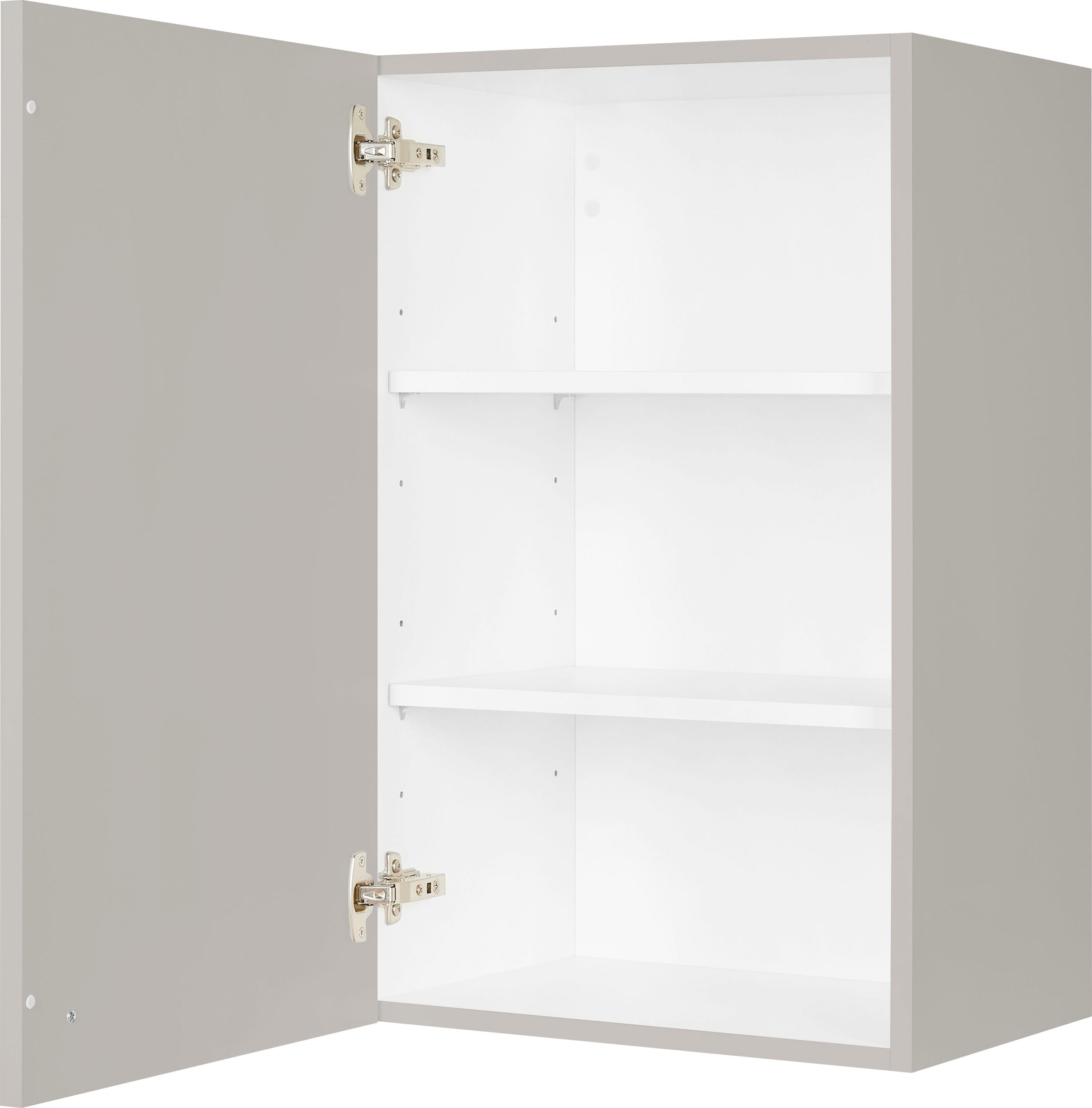nobilia® Hängeschrank »"Cascada", Ausrichtung wählbar, vormontiert,«, in drei Breiten: 30, 40 und 60 cm, mit Soft-Close-Funktion