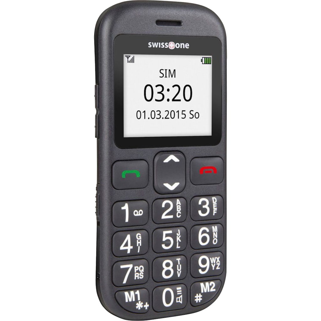 Swisstone Handy »BBM 320c«, schwarz, 4,5 cm/1,77 Zoll