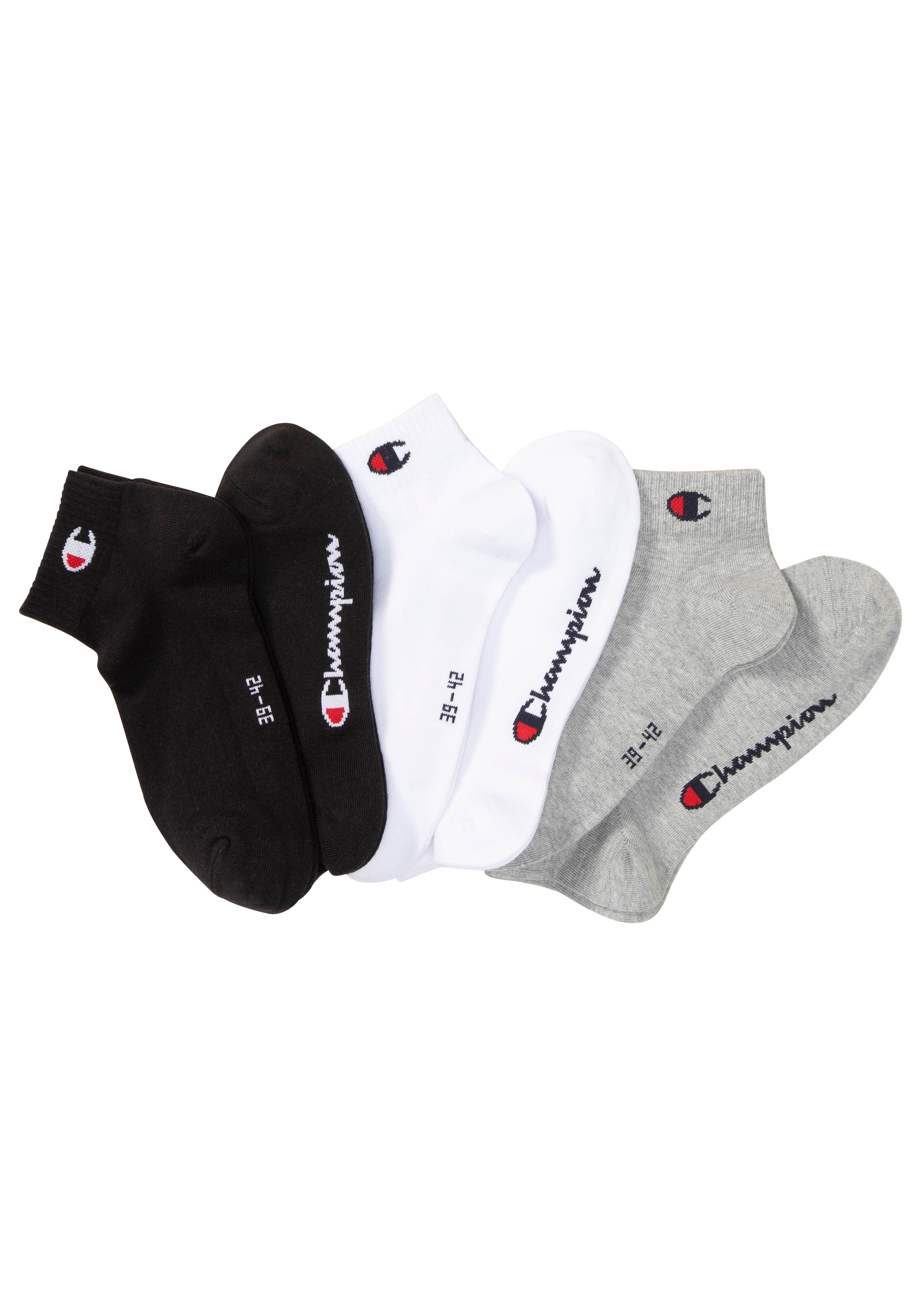 Champion Kurzsocken »6pk Quarter Socks«, (Packung, 6 Paar), für Kinder