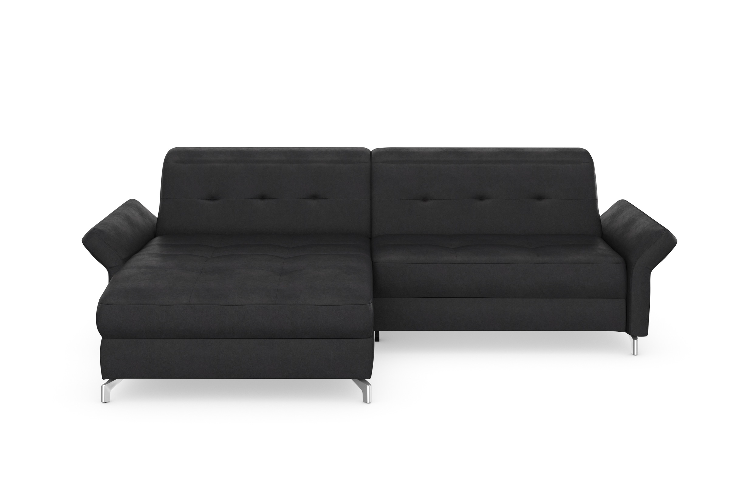 Home affaire Ecksofa »Maredo L-Form« Federkern, wahlweise auch mit Kopfteil günstig online kaufen