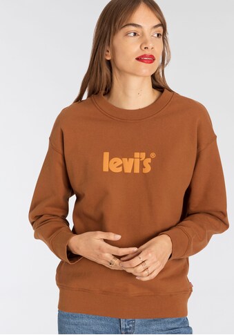 Levi's® Sweatshirt »GRAPHIC STANDARD CREW«, Markenflag am unteren Saum kaufen
